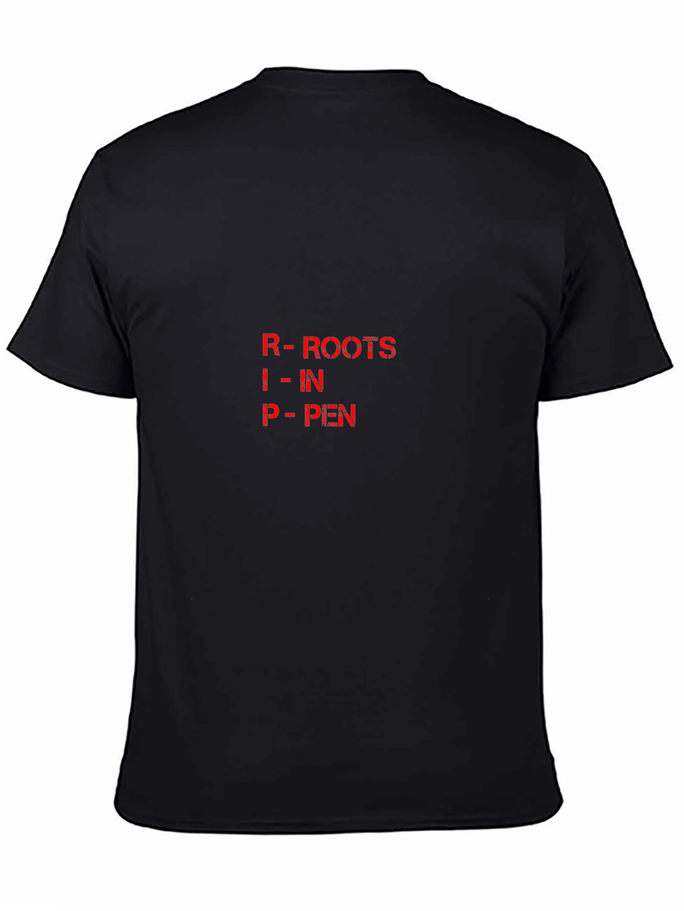 Roots In Pen Black T-Shirt