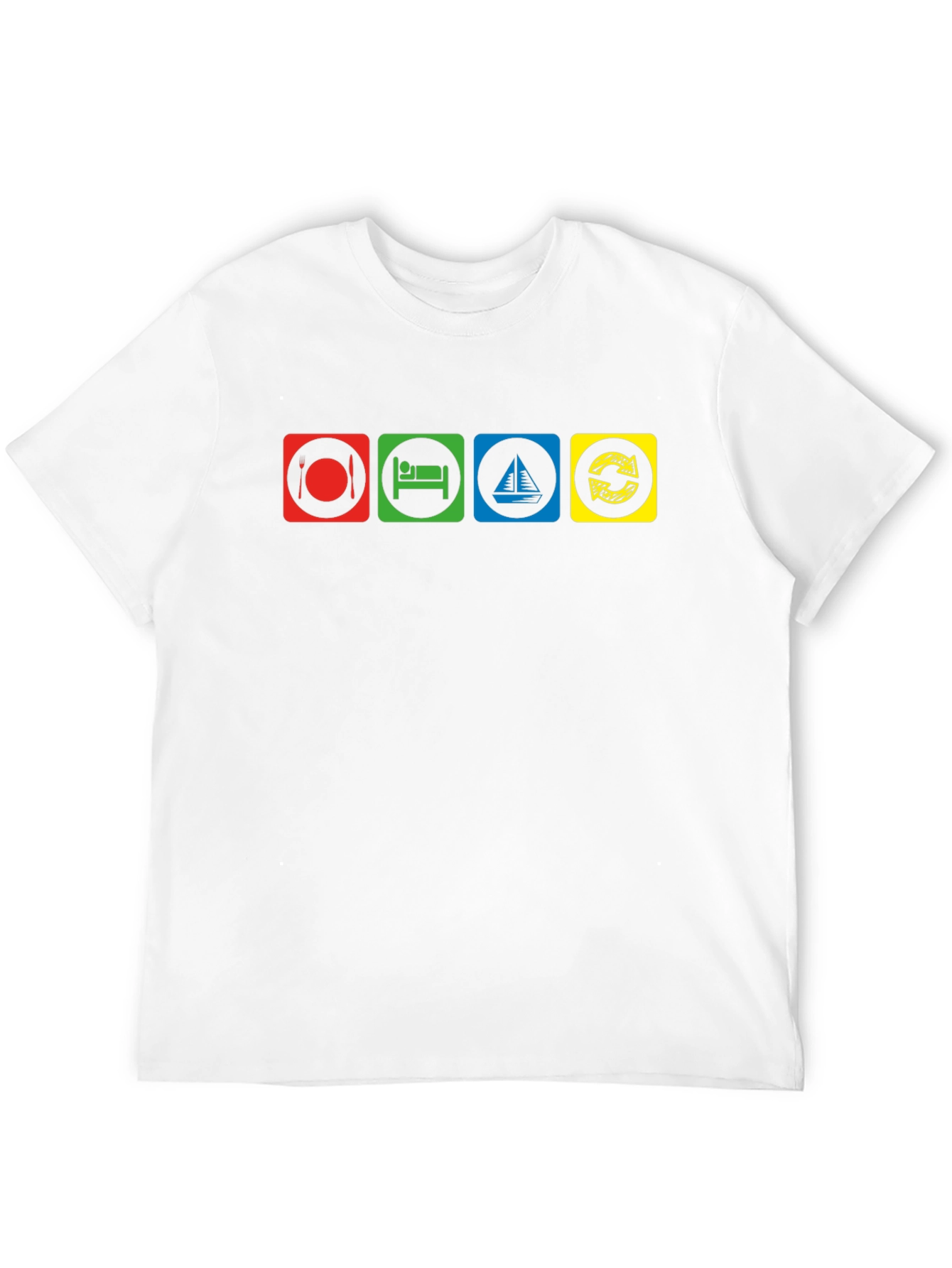 Eat Sleep Sail Repeat T-Shirt