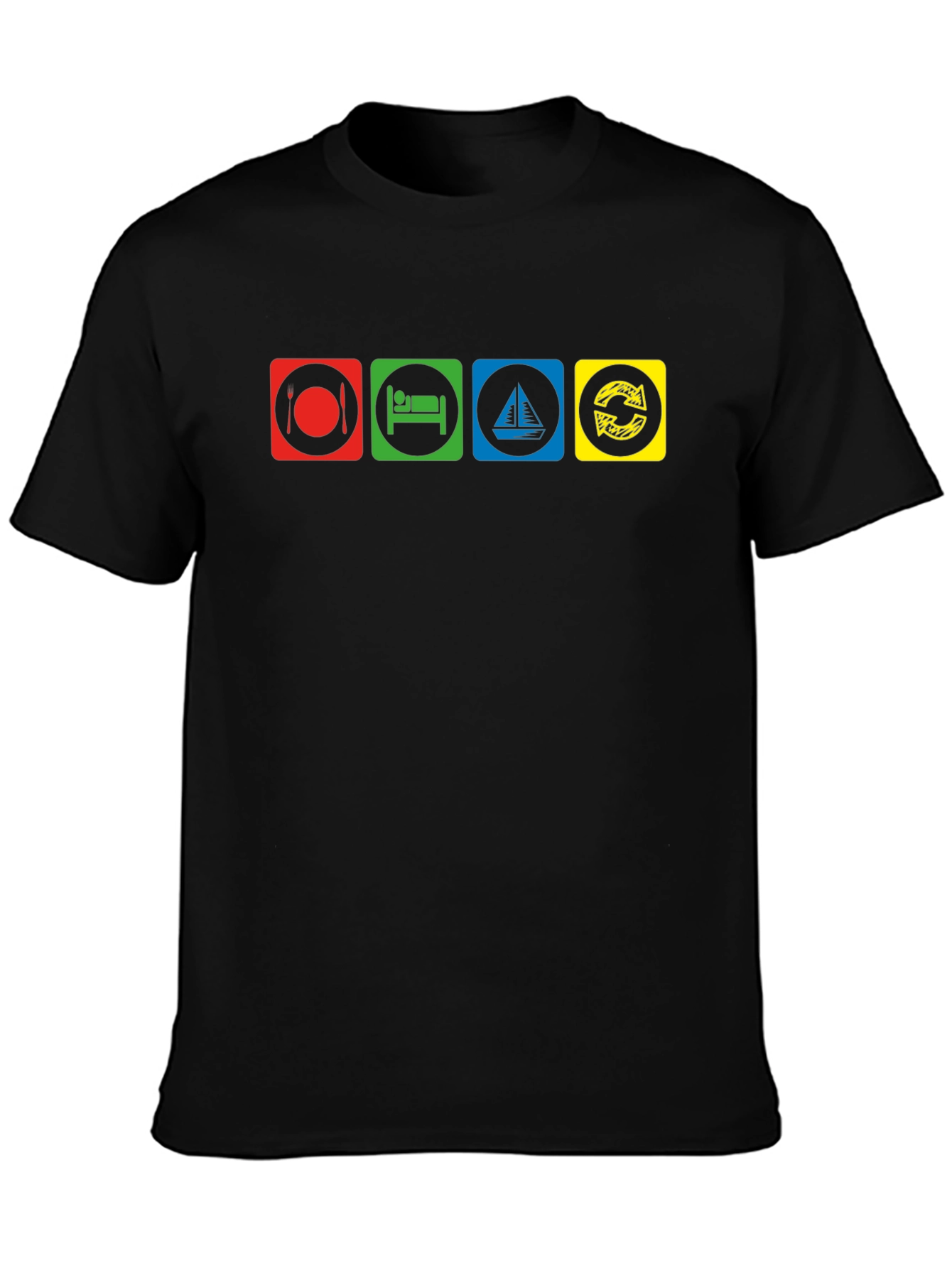 Eat Sleep Sail Repeat T-Shirt