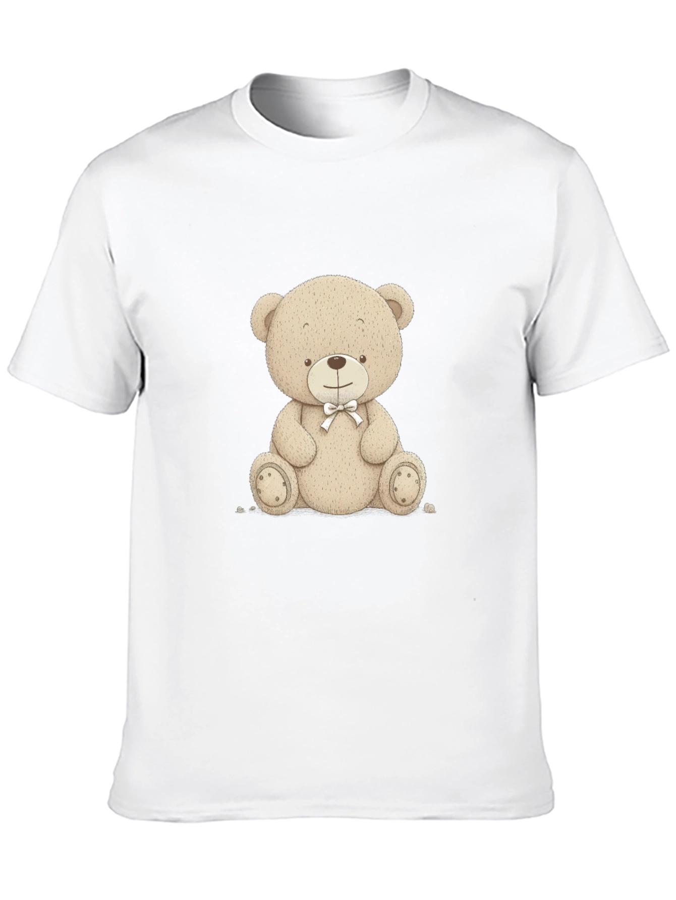 Teddy Bear Graphic T-Shirt - Black