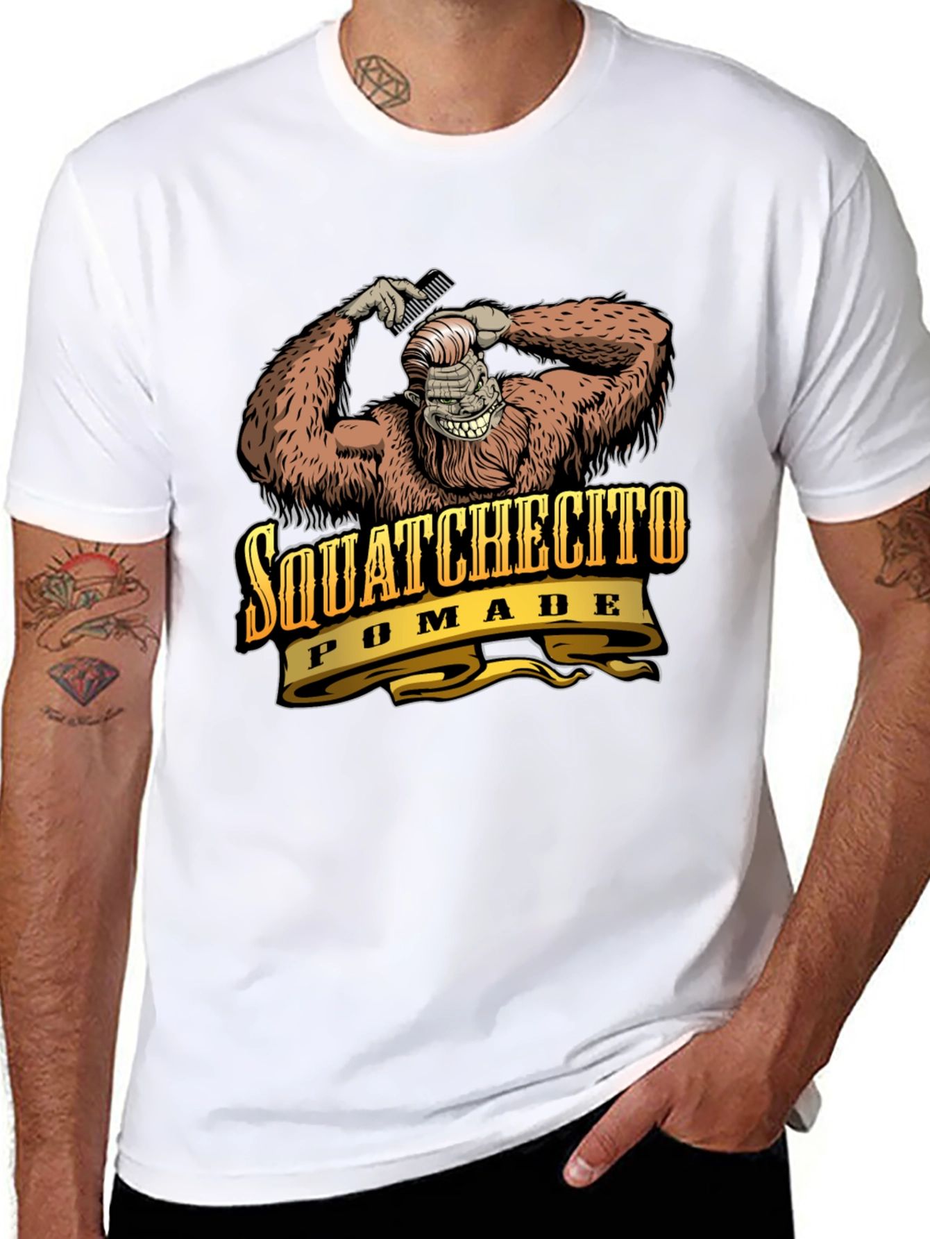 Squatchecito Pomade Black T-Shirt