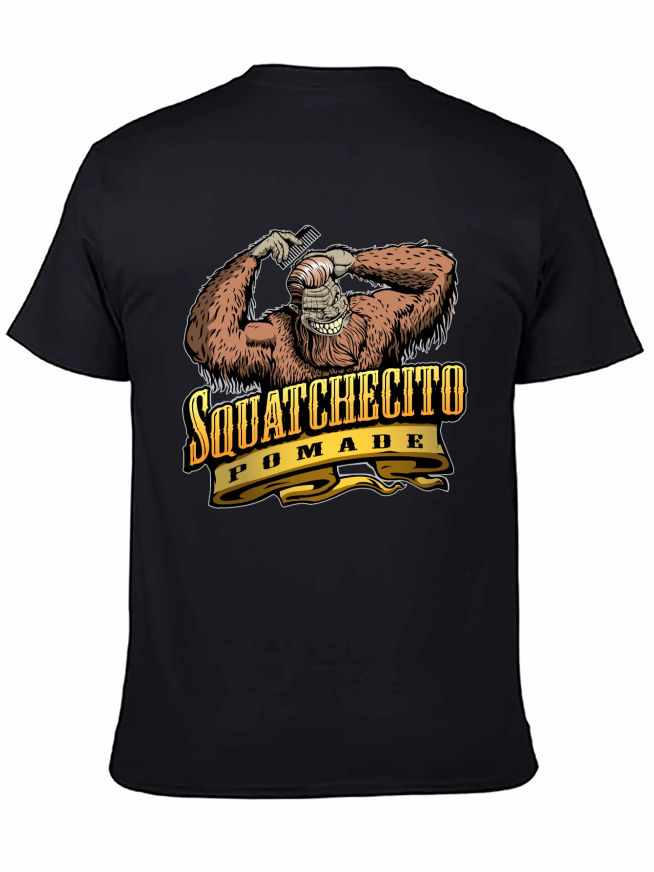 Squatchecito Pomade Black T-Shirt
