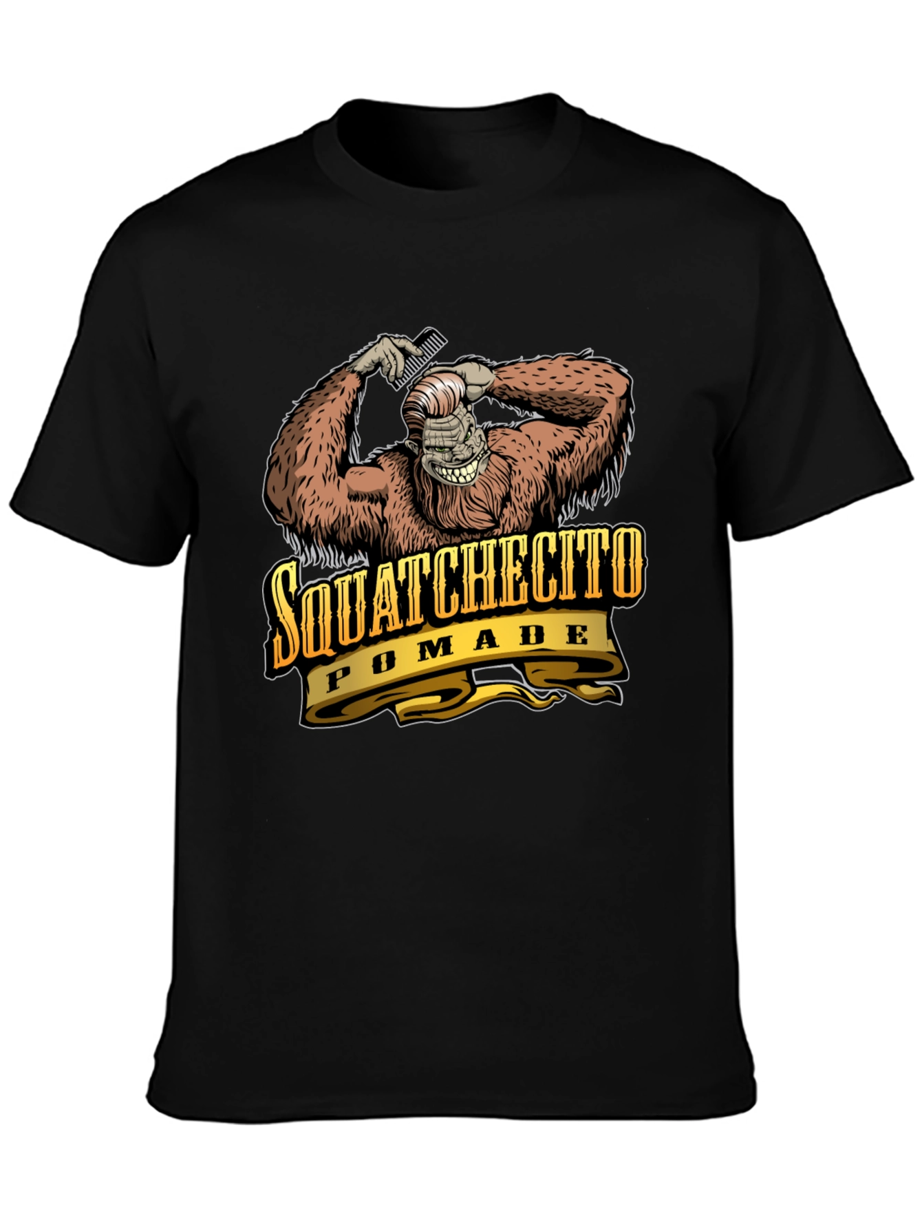 Squatchecito Pomade Black T-Shirt