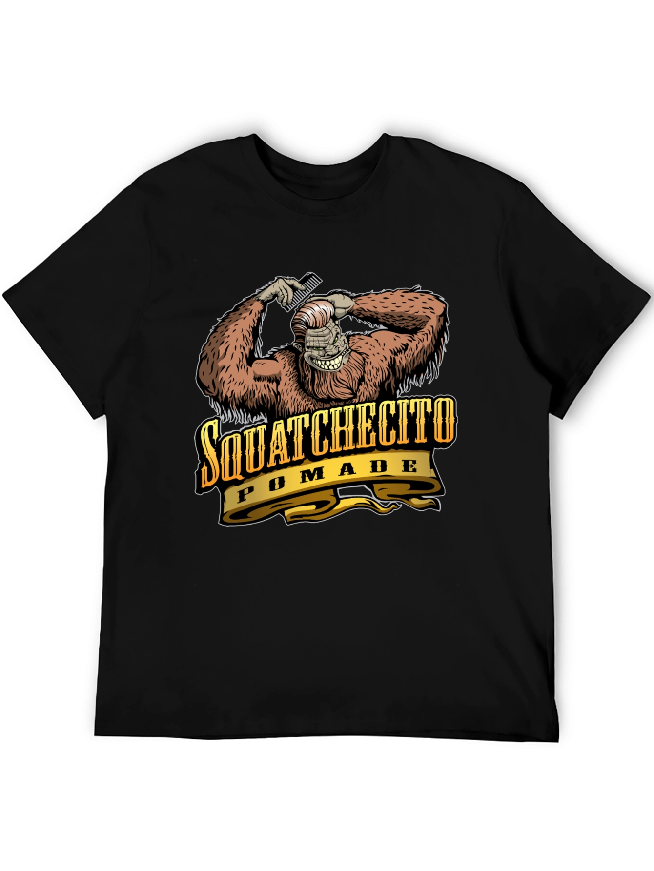 Squatchecito Pomade Black T-Shirt