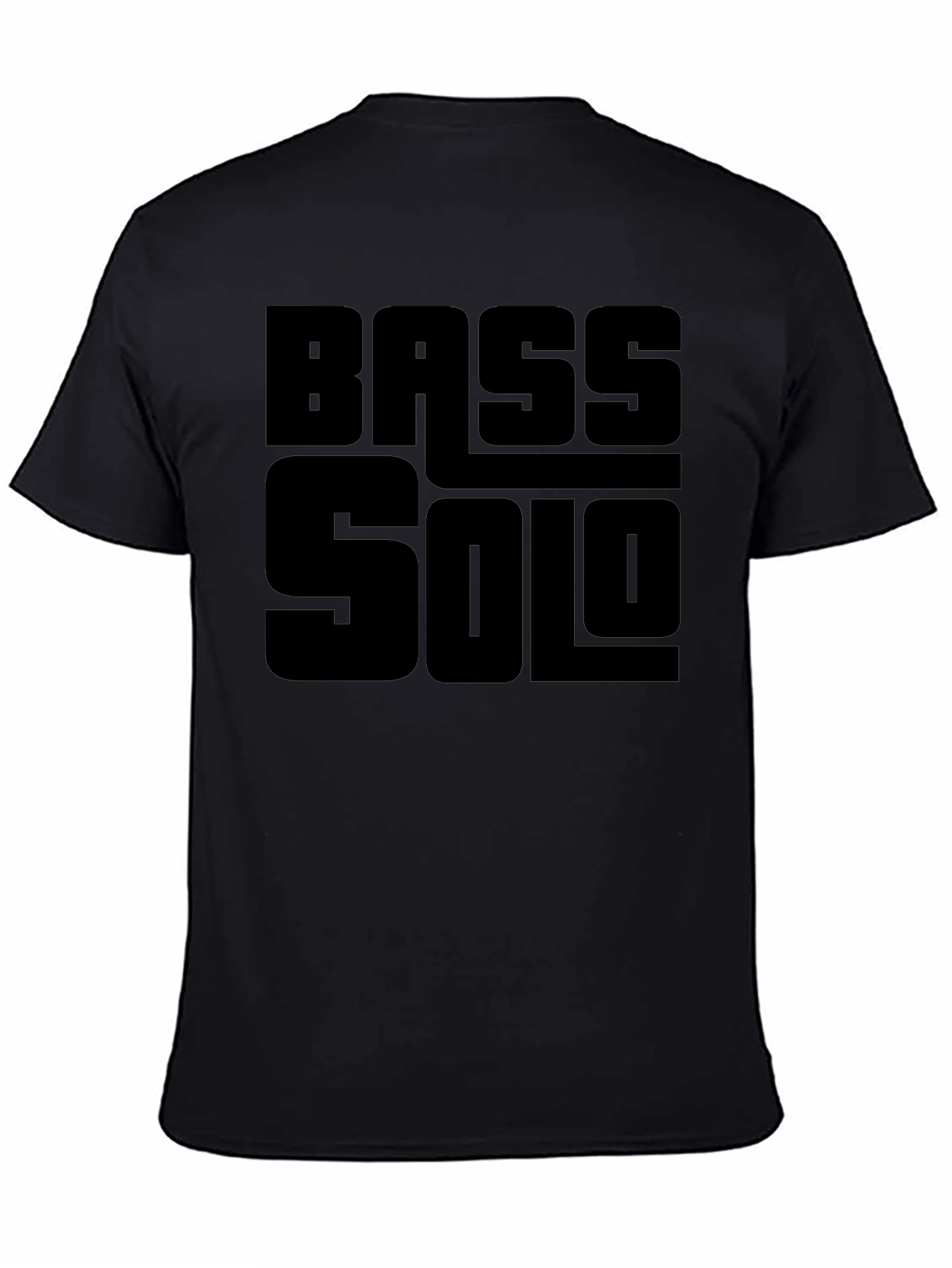 Bass Solo T-Shirt - Black Graphic Tee