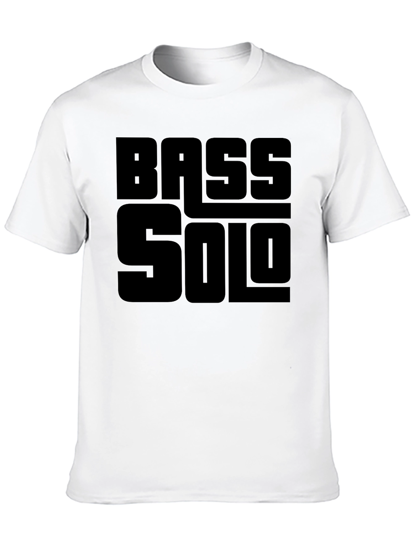 Bass Solo T-Shirt - Black Graphic Tee