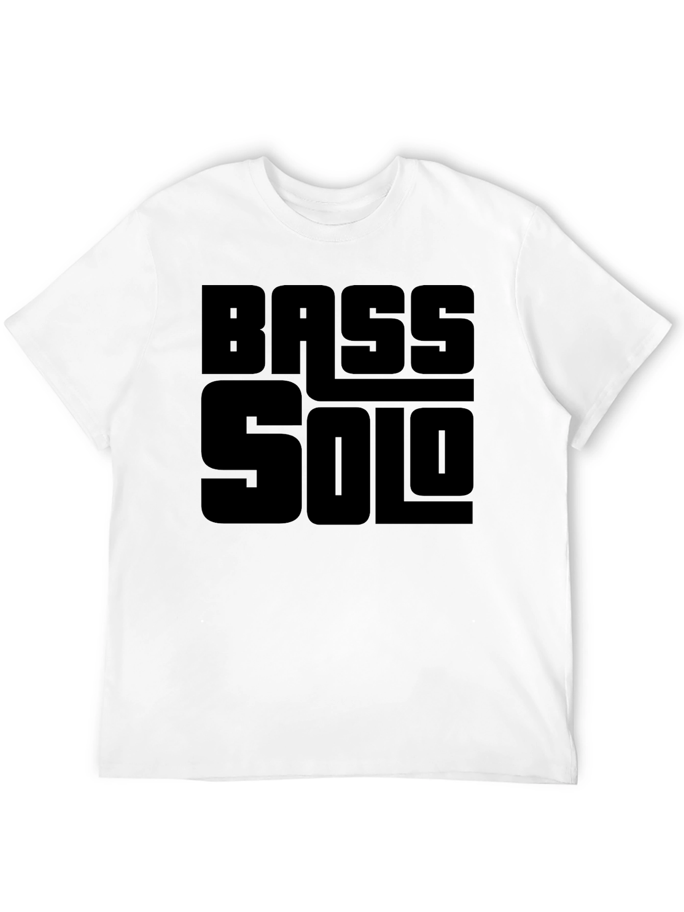 Bass Solo T-Shirt - Black Graphic Tee