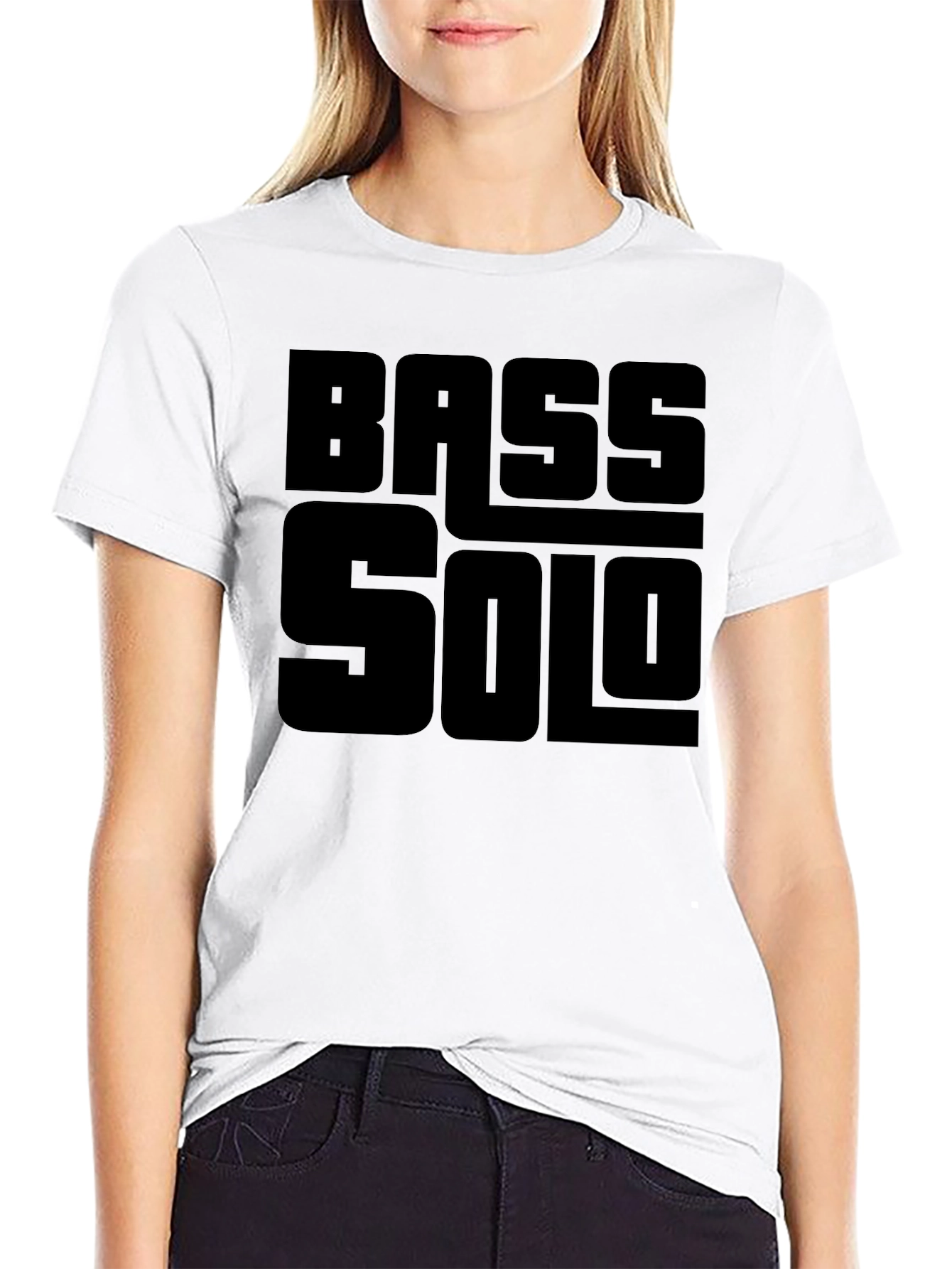 Bass Solo T-Shirt - Black Graphic Tee