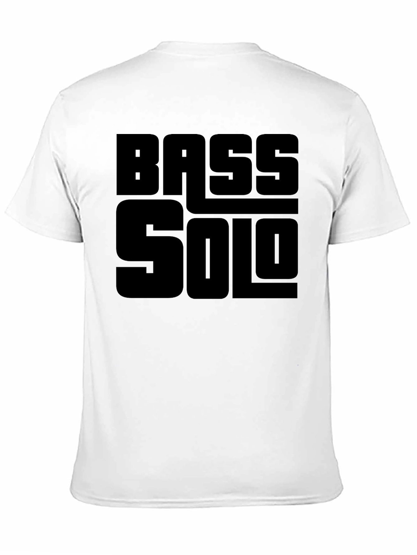 Bass Solo T-Shirt - Black Graphic Tee