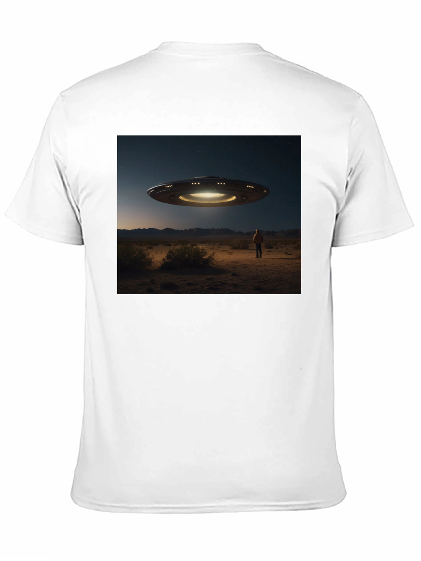 UFO Encounter T-Shirt - Sci-Fi Graphic Tee