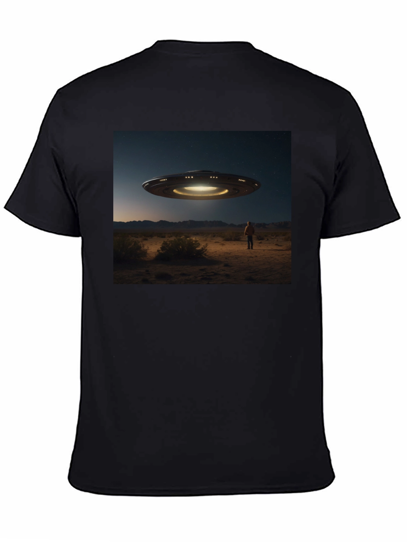 UFO Encounter T-Shirt - Sci-Fi Graphic Tee