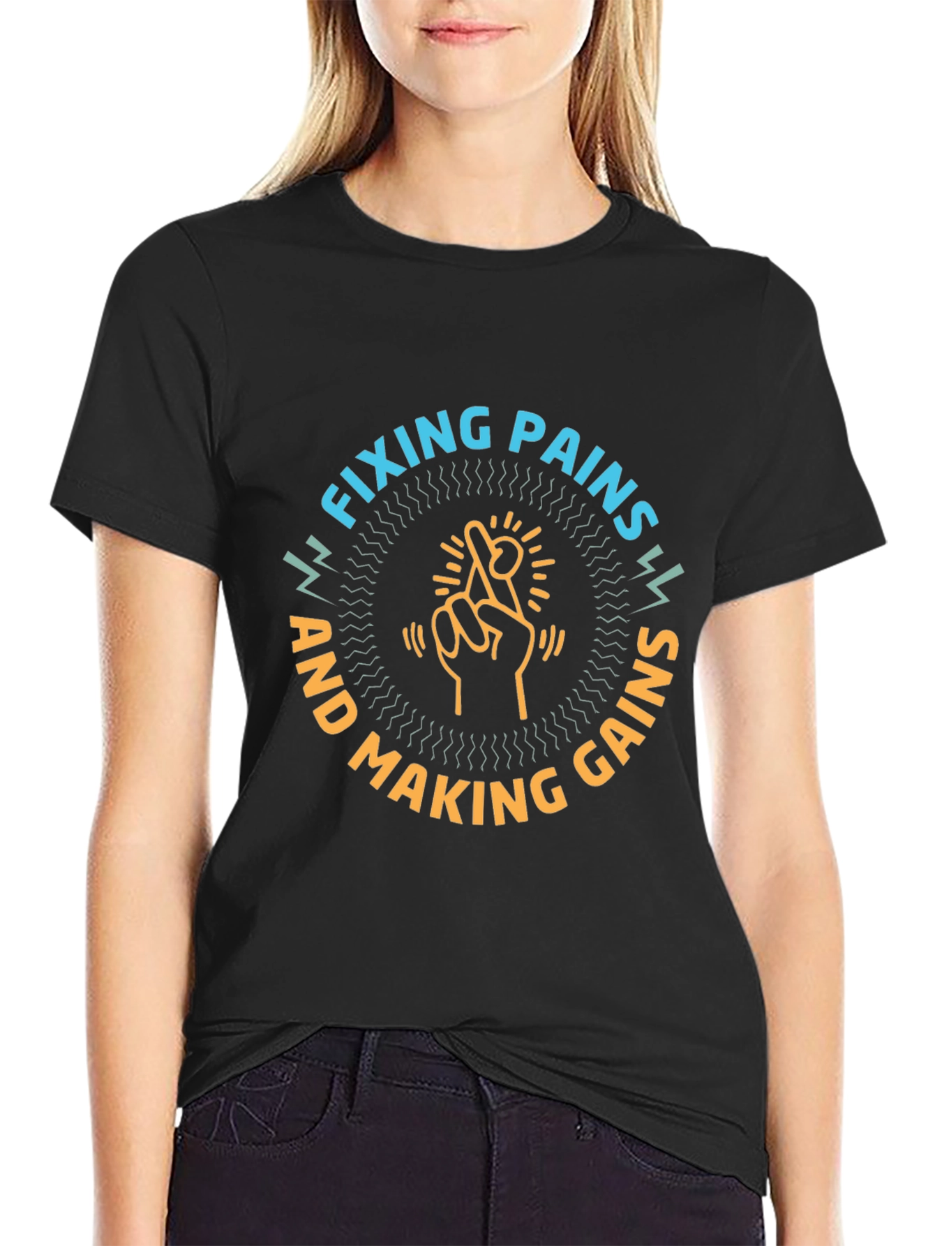 Fixing Pains and Making Gains Graphic T-Shirt