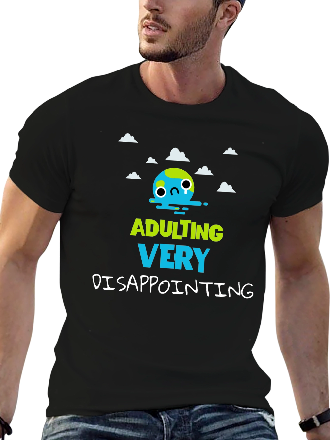Adulting Very Disappointing Graphic T-Shirt