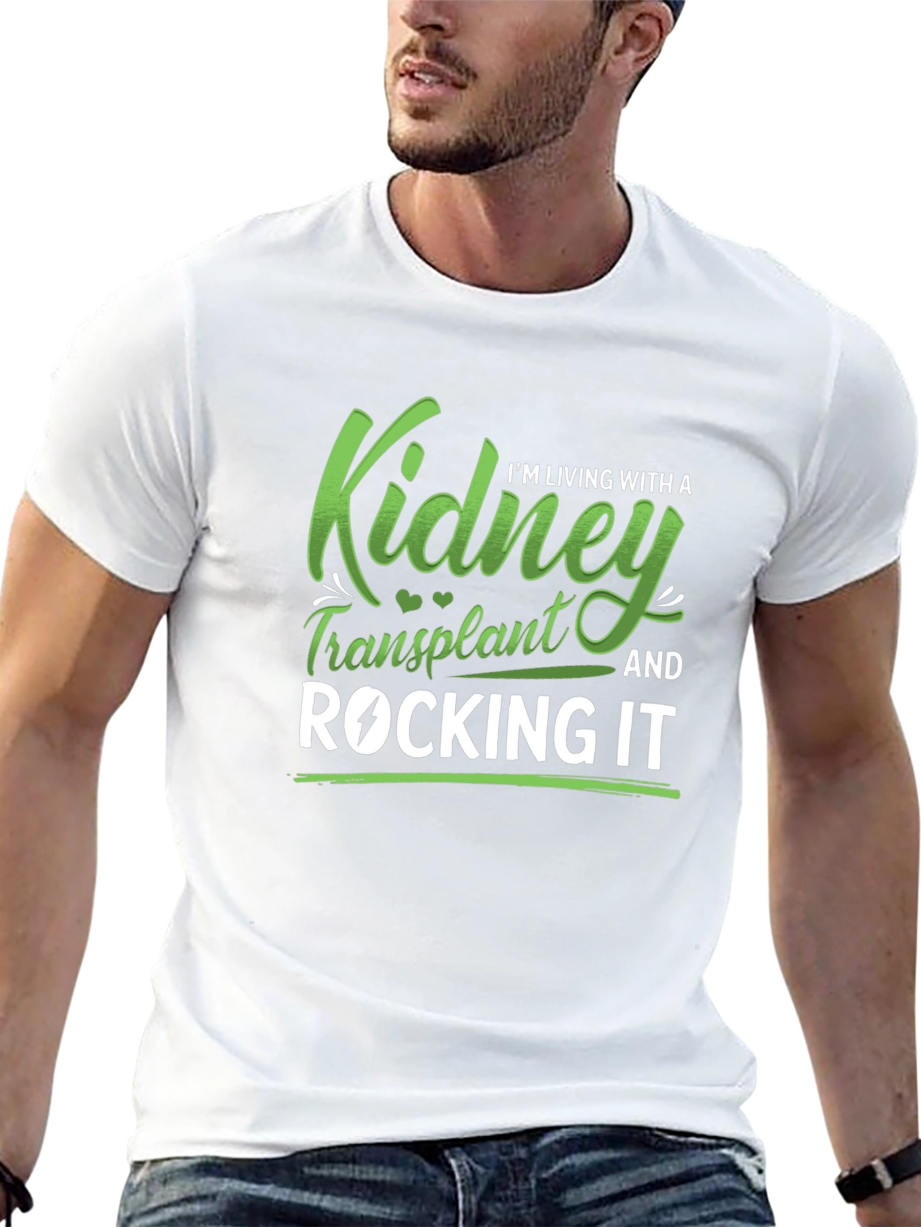Kidney Transplant Rocking It T-Shirt