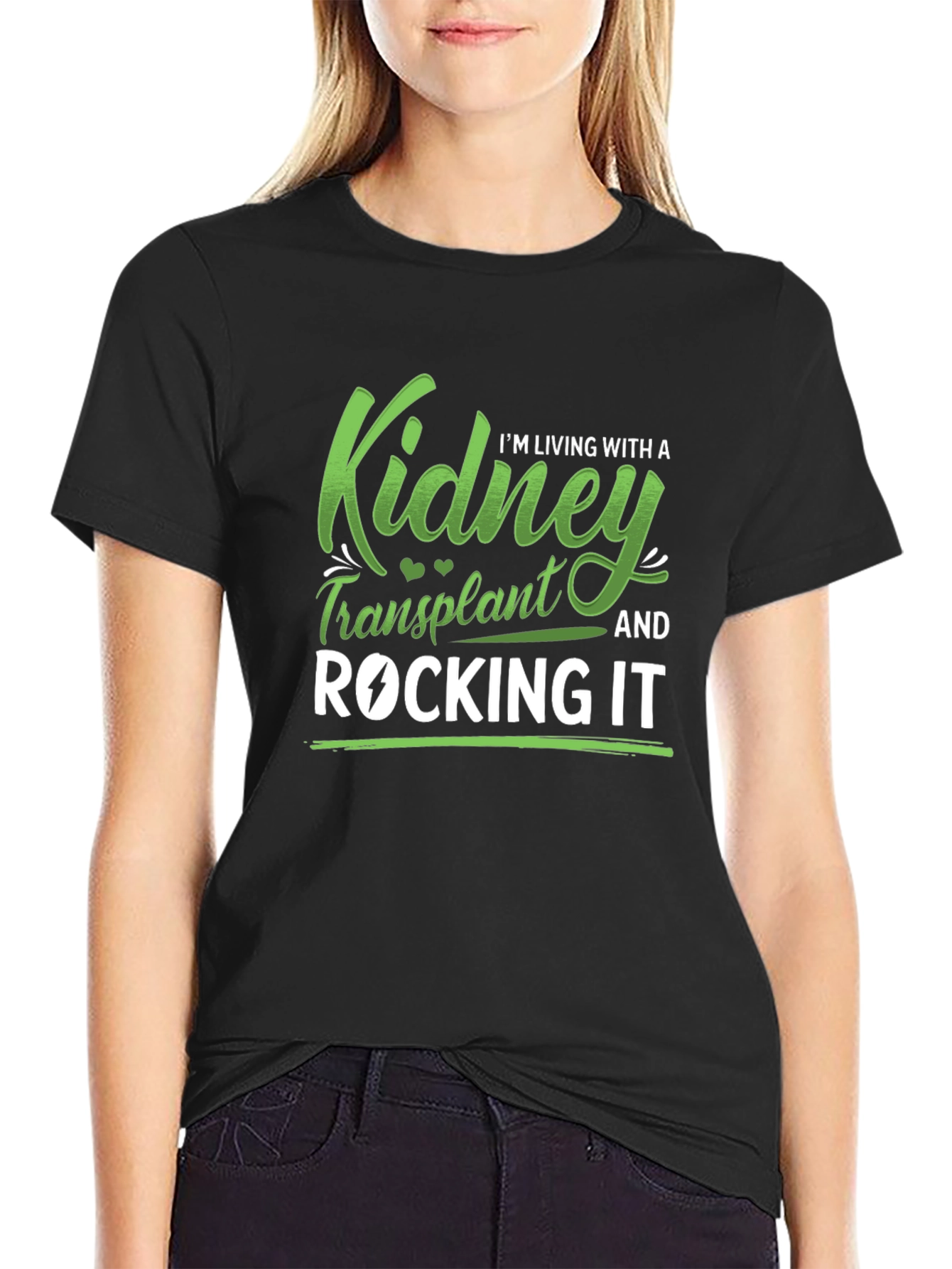 Kidney Transplant Rocking It T-Shirt