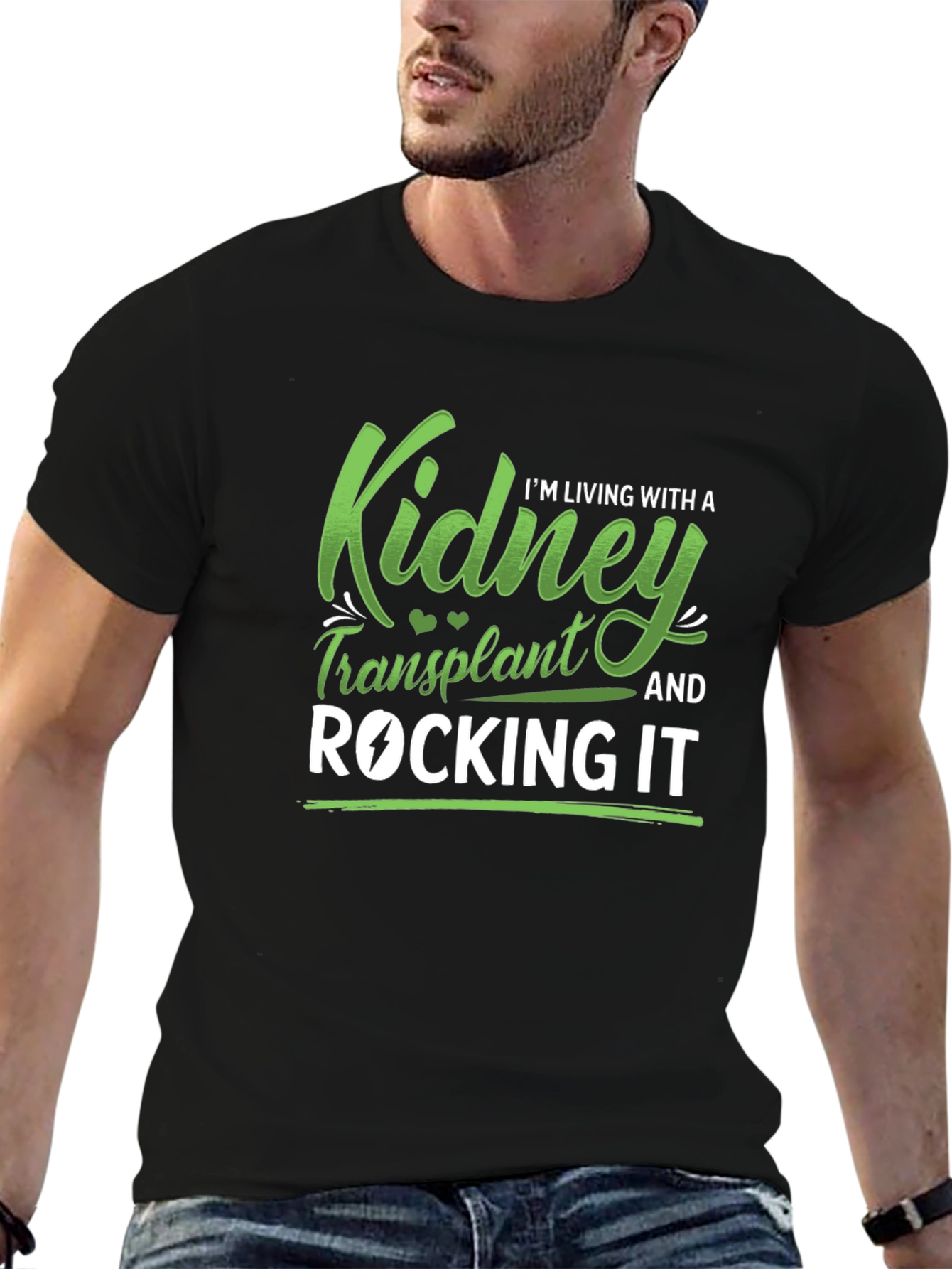 Kidney Transplant Rocking It T-Shirt