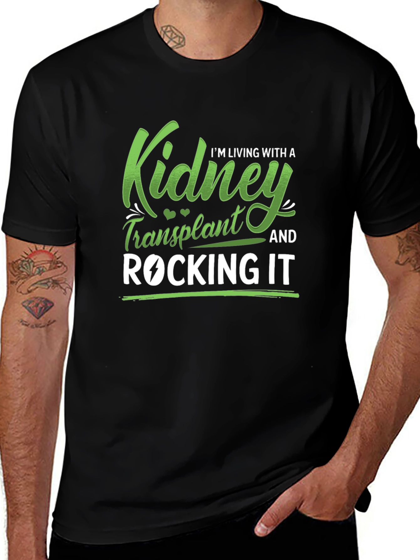 Kidney Transplant Rocking It T-Shirt