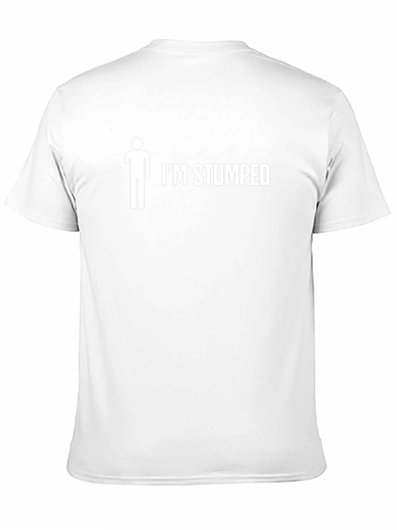 Im Stumped Mens Black Graphic Tee