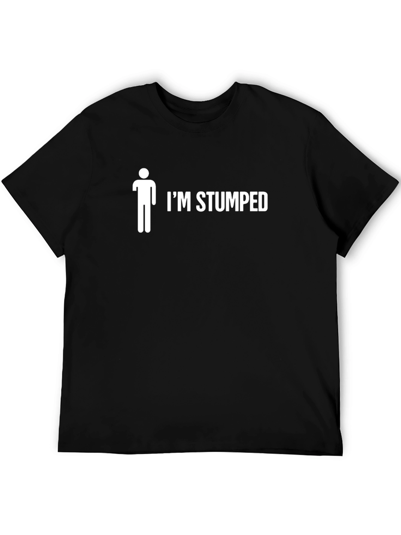Im Stumped Mens Black Graphic Tee