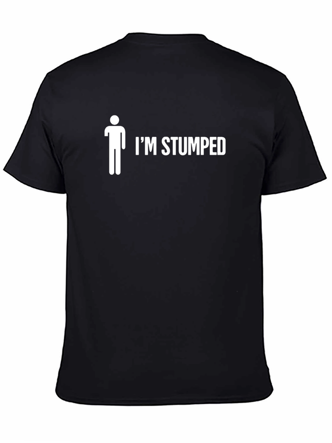 Im Stumped Mens Black Graphic Tee