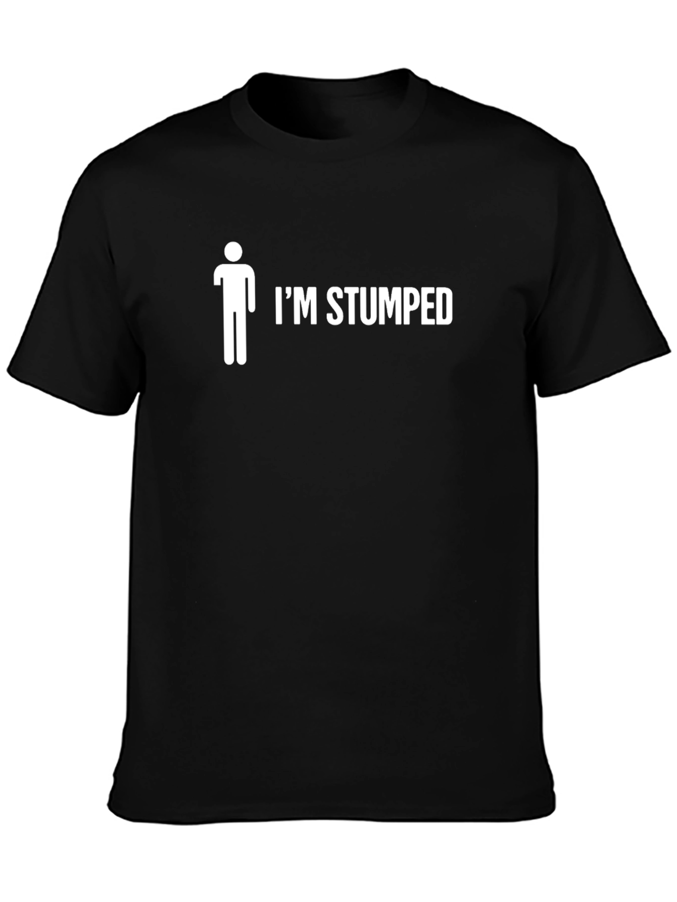 Im Stumped Mens Black Graphic Tee