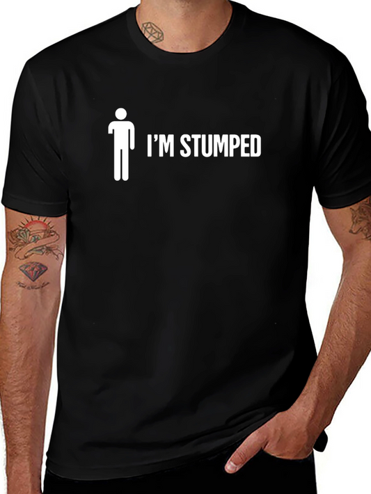 Im Stumped Mens Black Graphic Tee