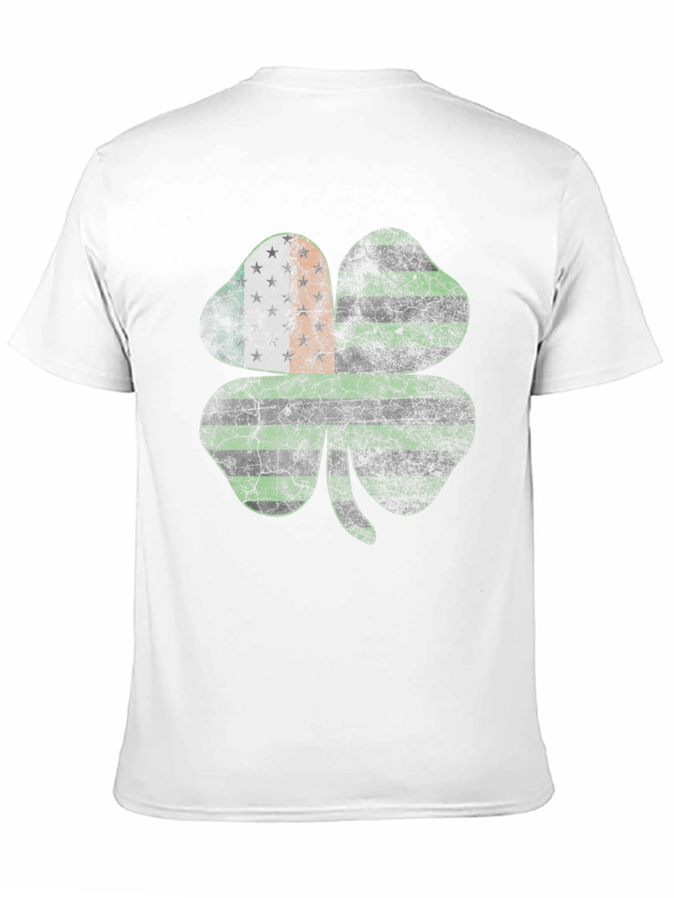 St. Patricks Day Clover Tee - Irish American Pride