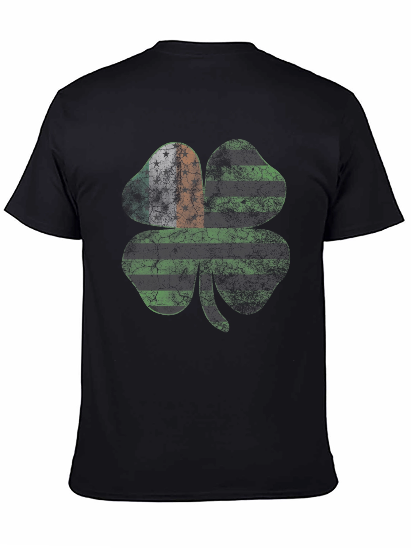 St. Patricks Day Clover Tee - Irish American Pride