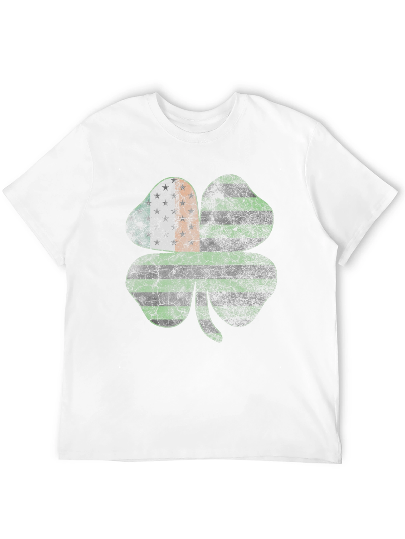 St. Patricks Day Clover Tee - Irish American Pride