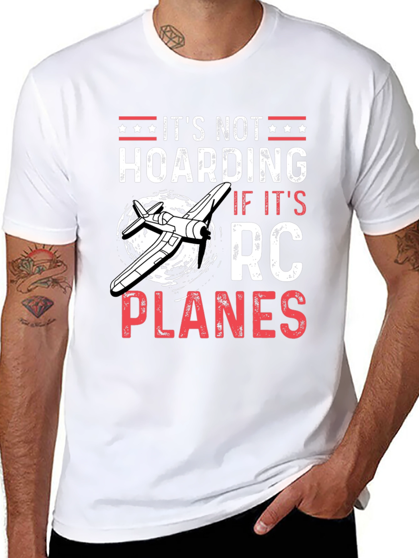 RC Planes T-Shirt - Its Not Hoarding