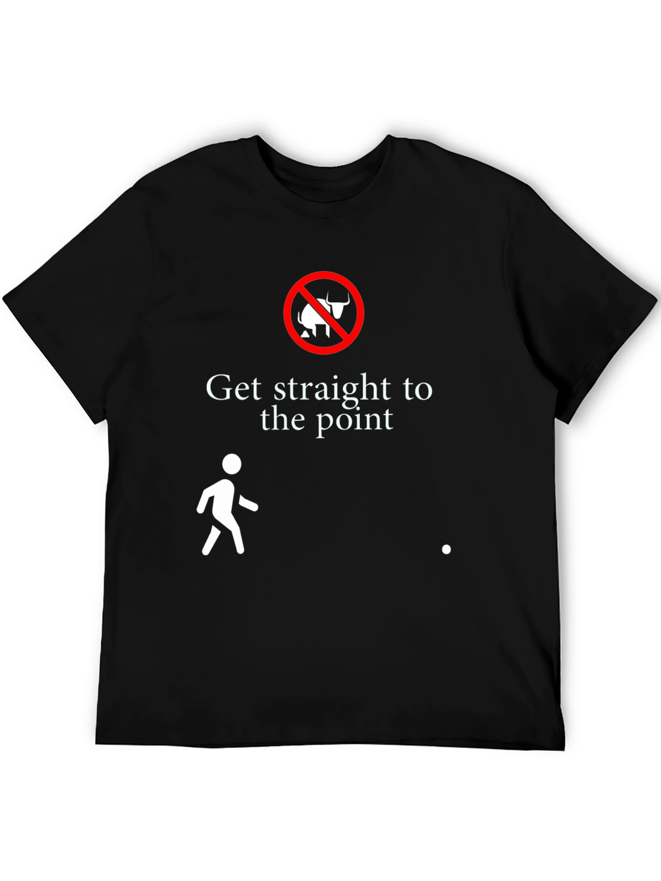 Get Straight to the Point Graphic Tee
