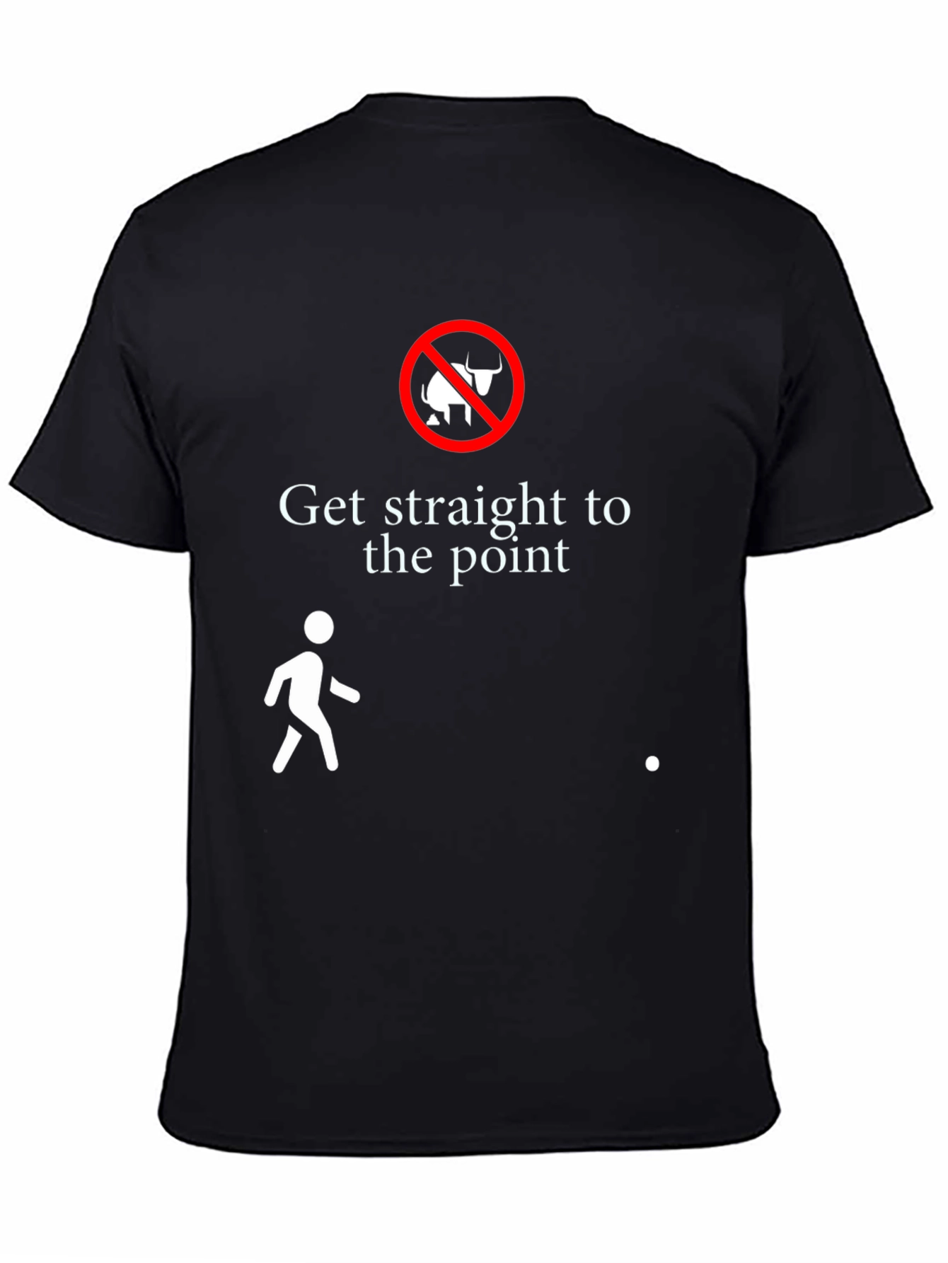 Get Straight to the Point Graphic Tee