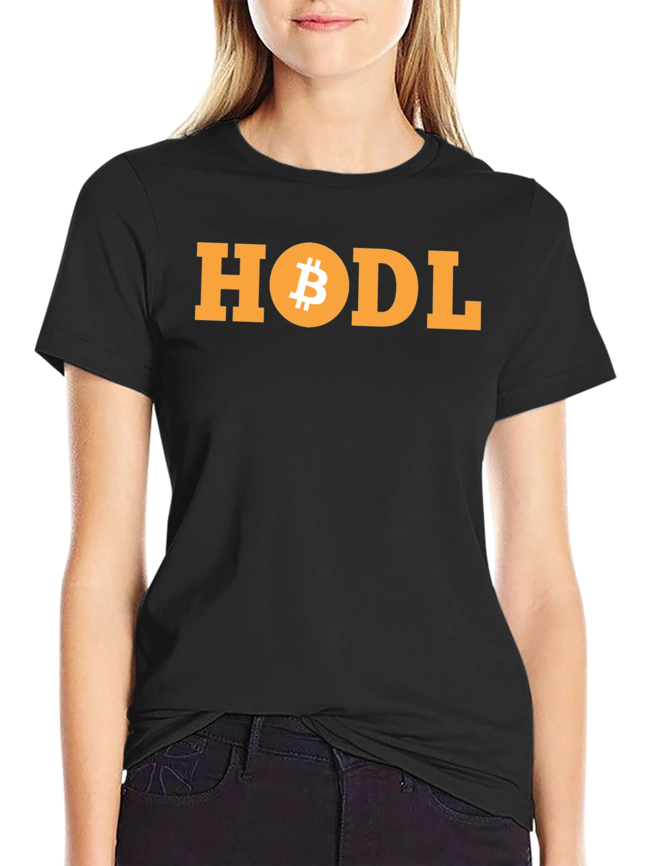 HODL Bitcoin T-Shirt Crypto Currency Investor Tee
