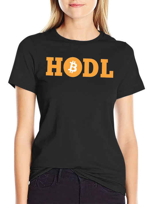 HODL Bitcoin T-Shirt Crypto Currency Investor Tee