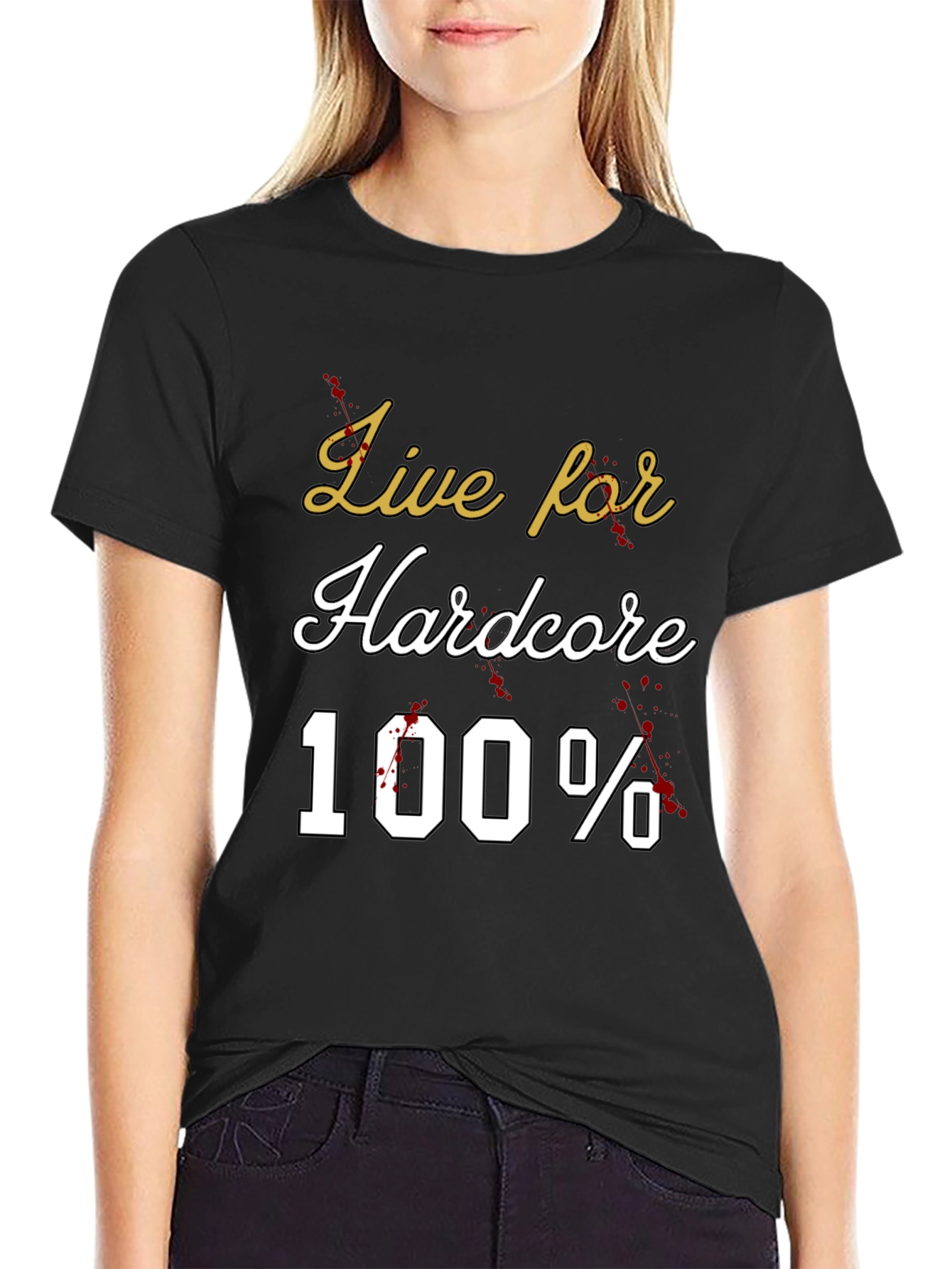 Live for Hardcore 100% Tee