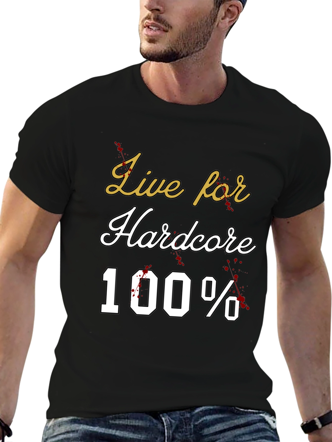 Live for Hardcore 100% Tee