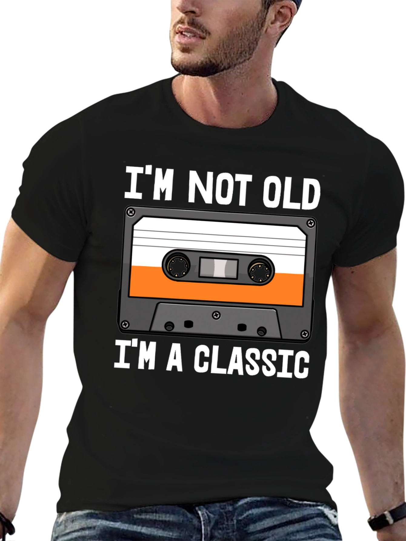 Im Not Old Im A Classic Cassette Tape T-Shirt