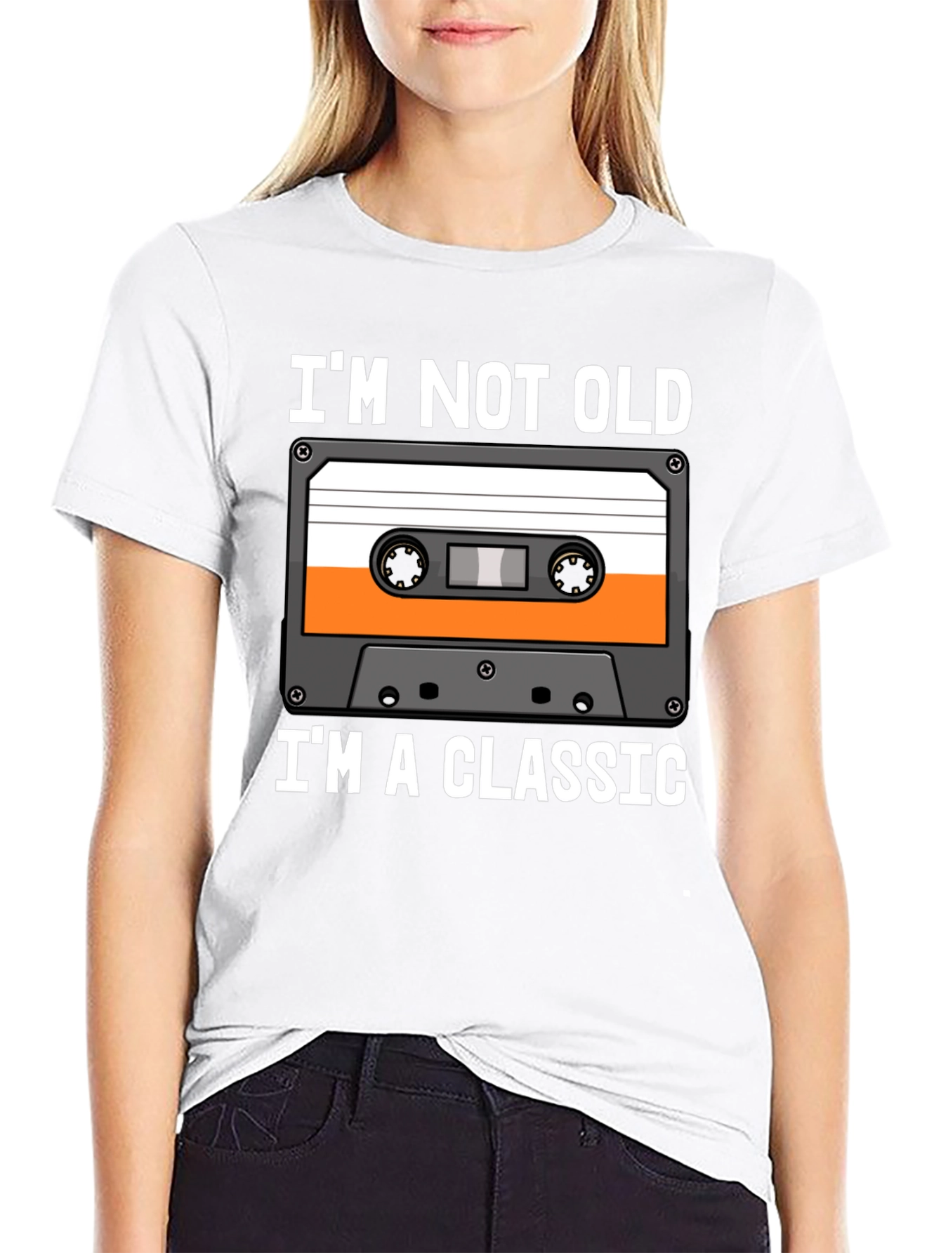 Im Not Old Im A Classic Cassette Tape T-Shirt