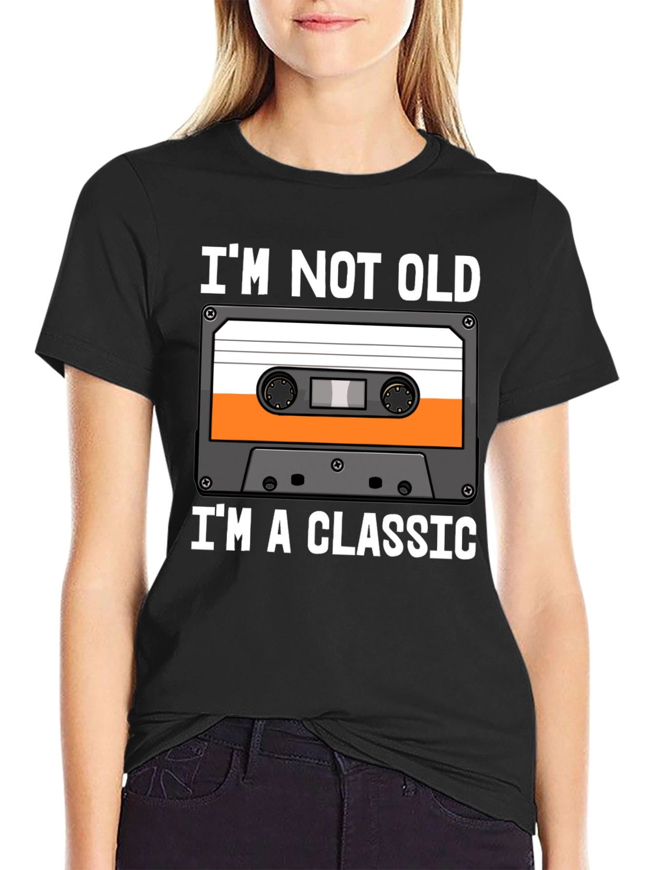 Im Not Old Im A Classic Cassette Tape T-Shirt