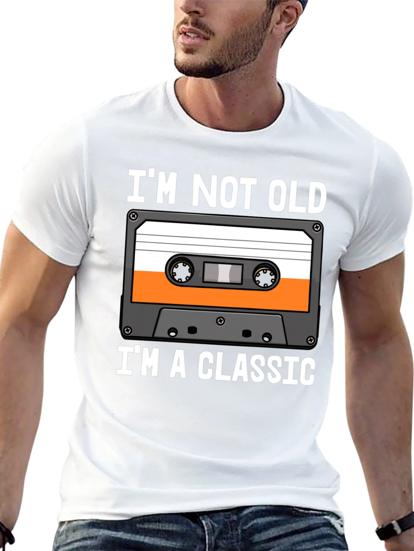 Im Not Old Im A Classic Cassette Tape T-Shirt