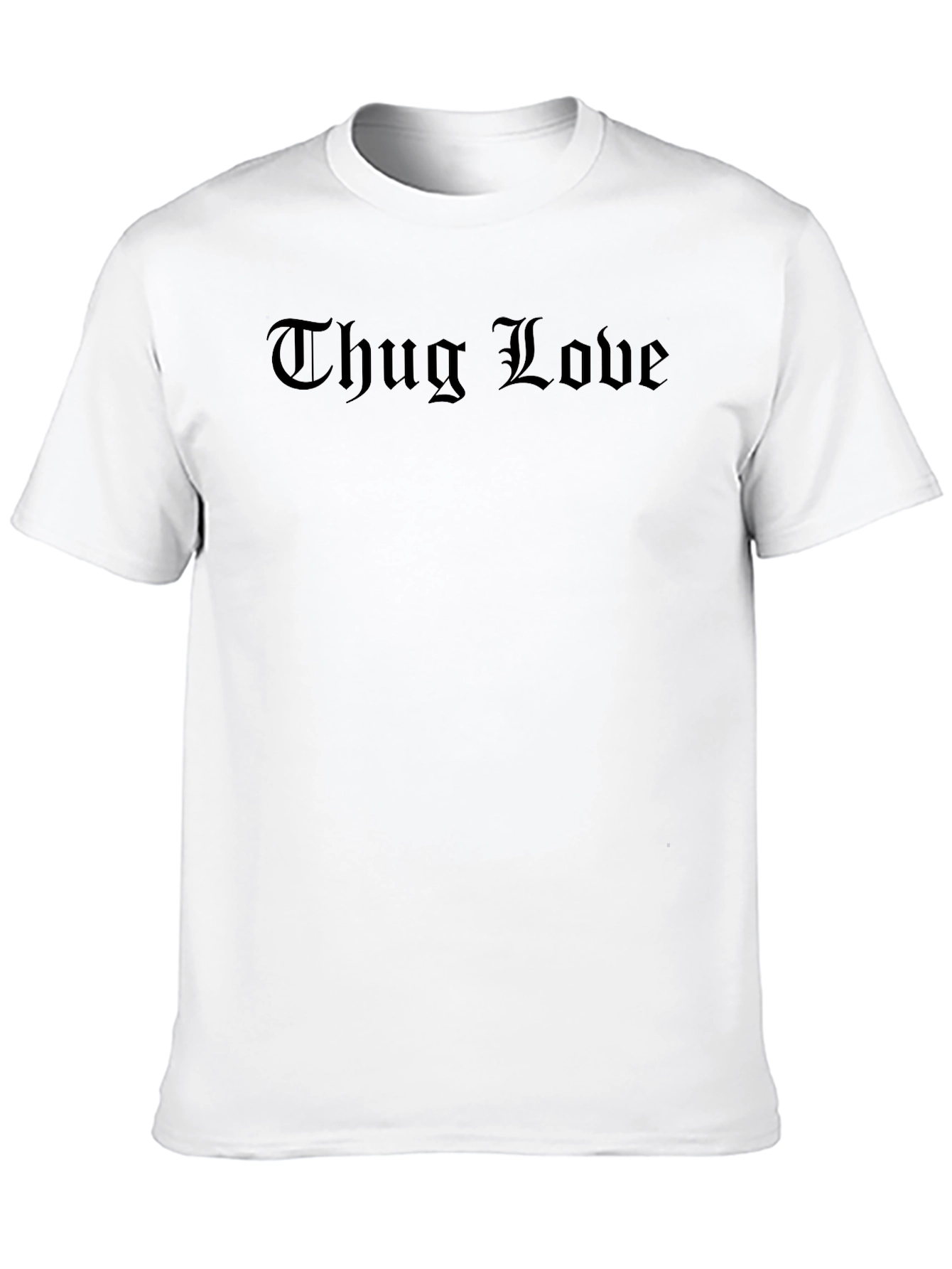 Thug Love Graphic Tee - Black