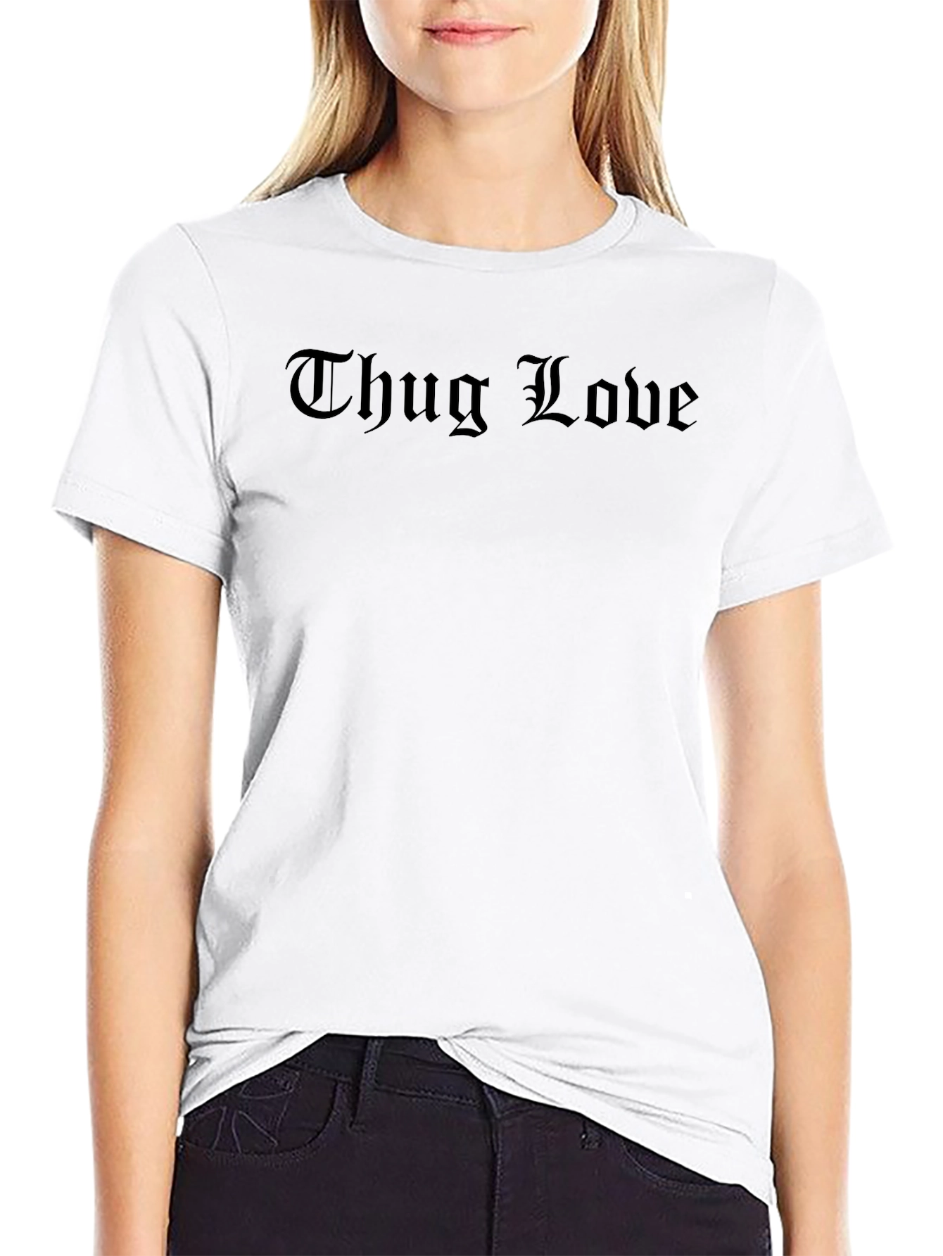 Thug Love Graphic Tee - Black