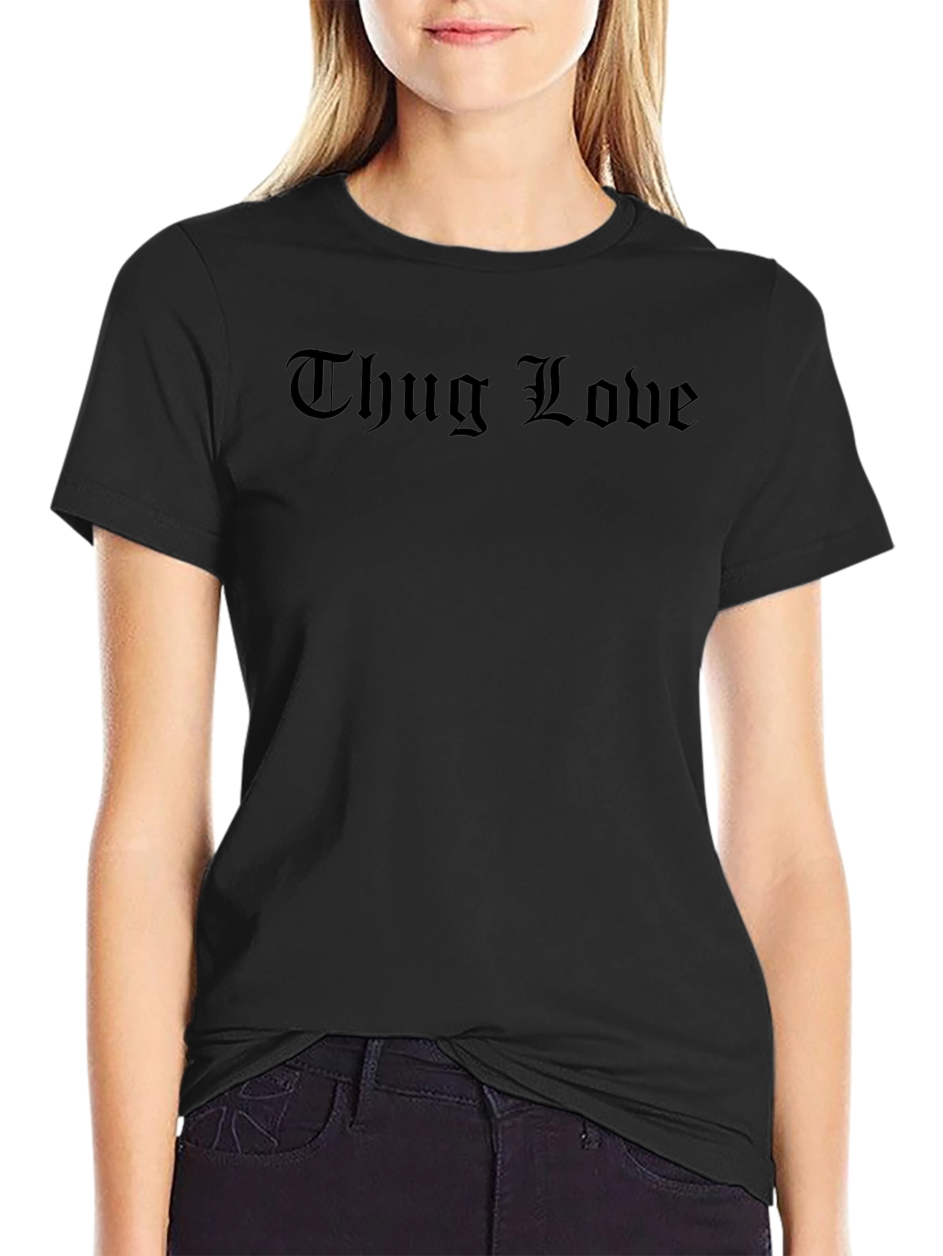 Thug Love Graphic Tee - Black