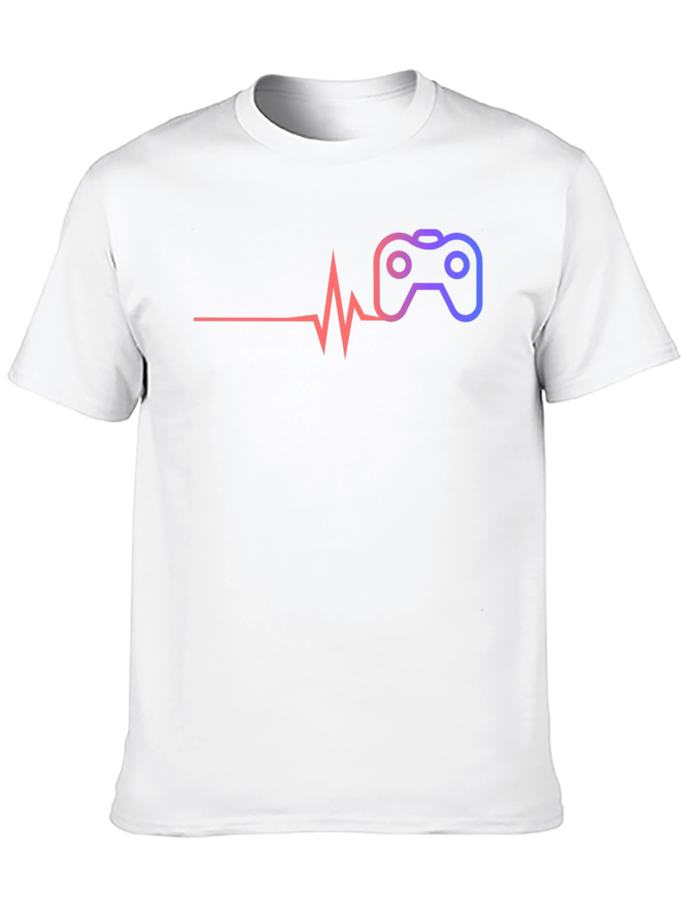 Gamer Heartbeat T-Shirt - Cool Gaming Tee