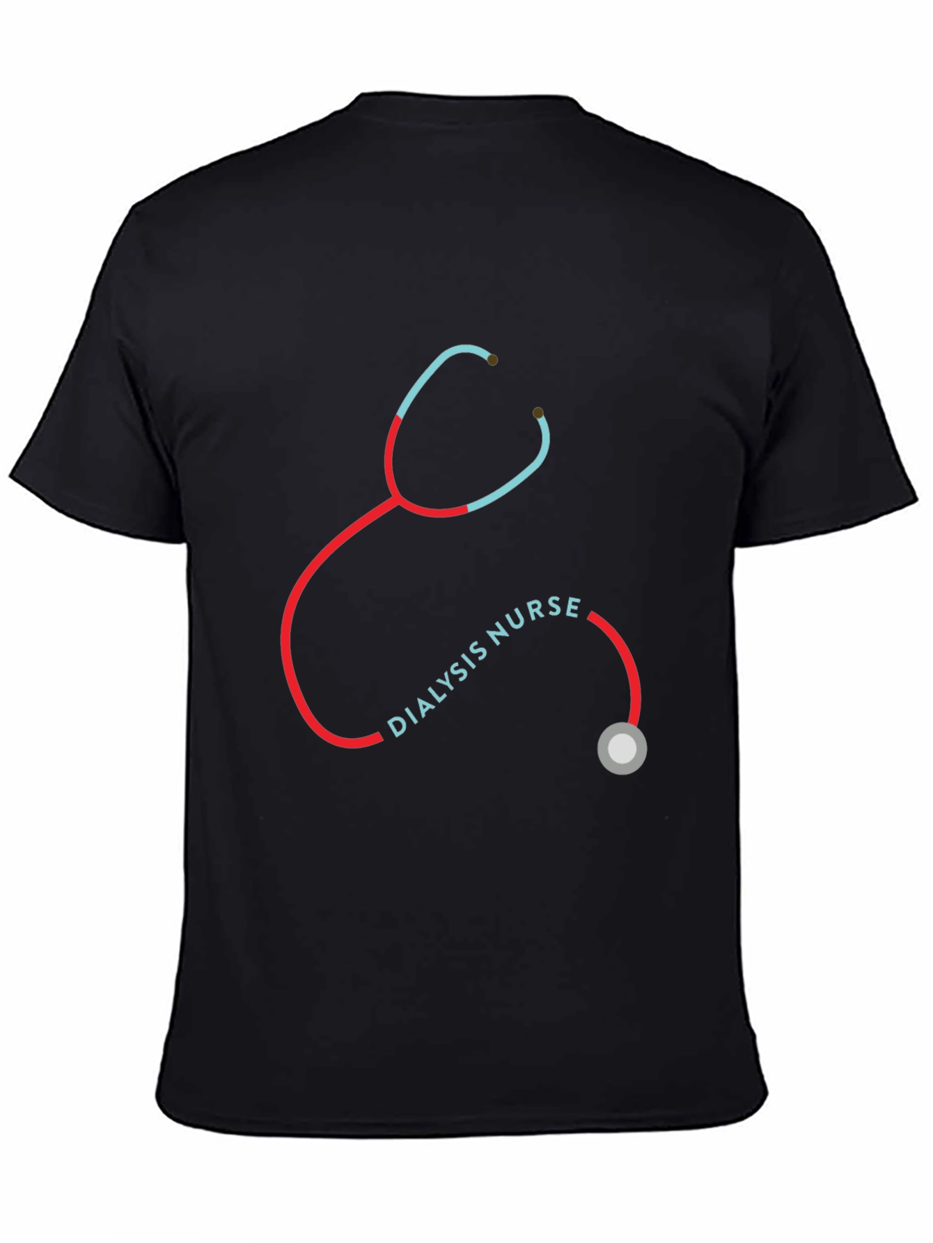 Dialysis Nurse Stethoscope Graphic Tee
