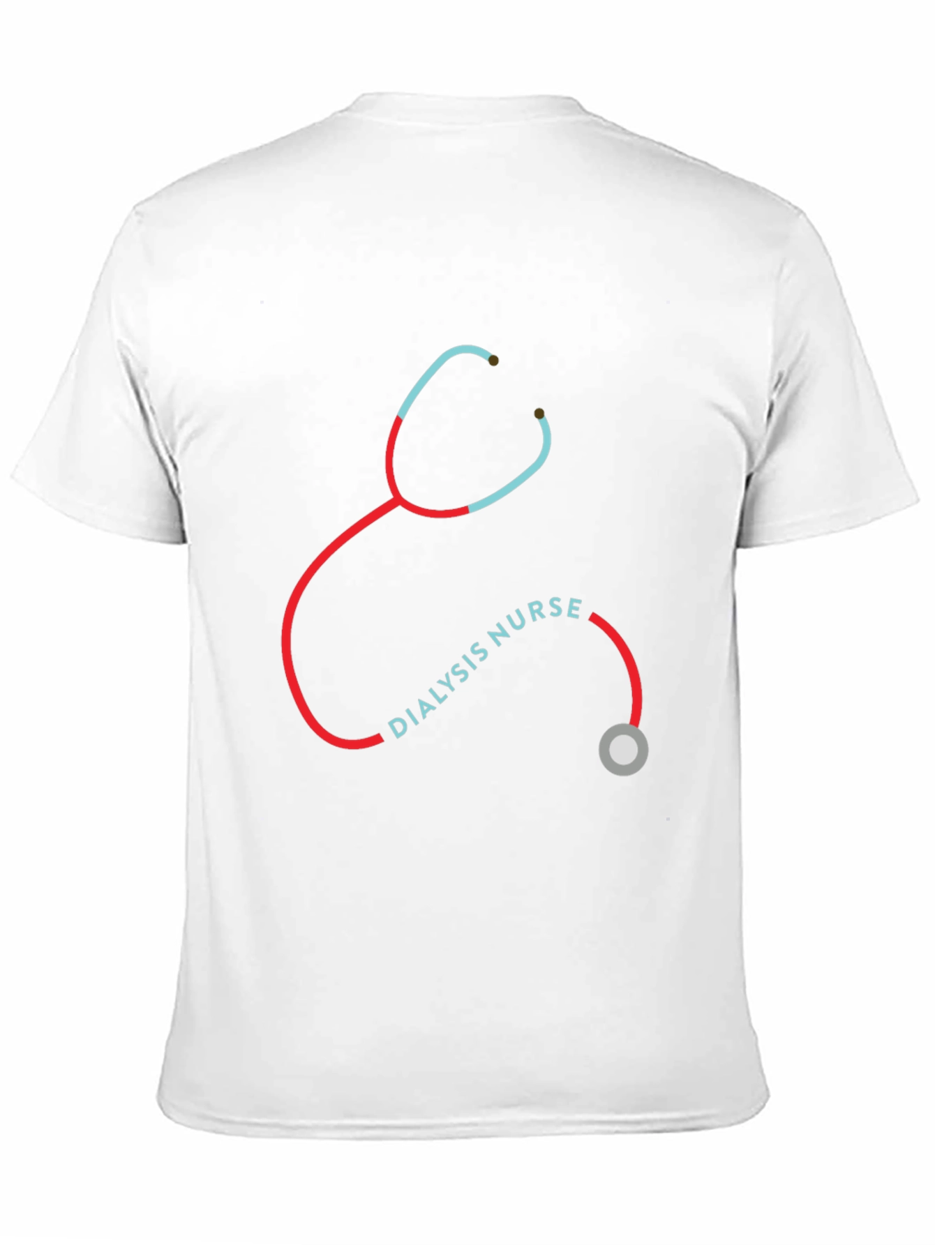Dialysis Nurse Stethoscope Graphic Tee