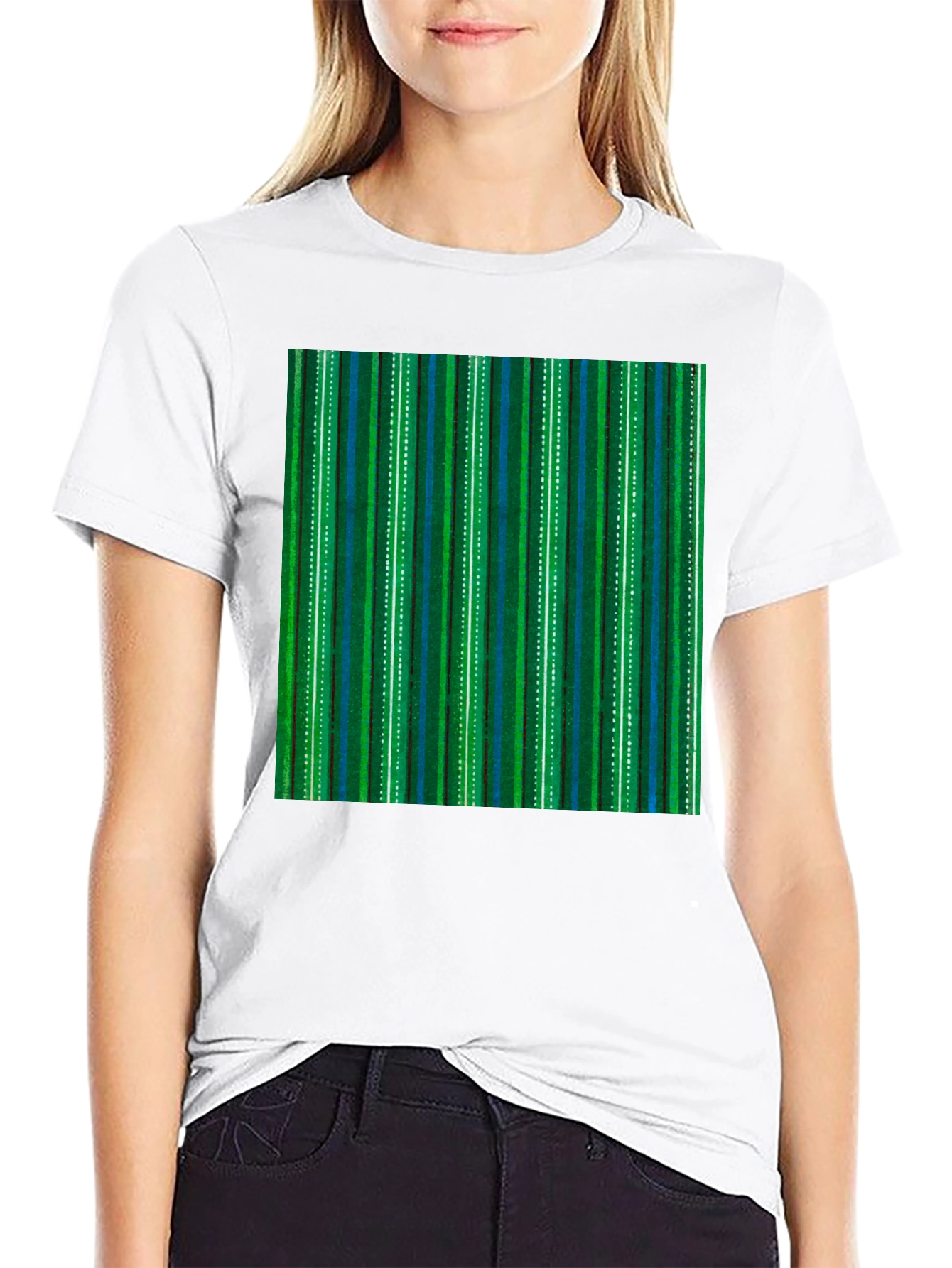 Striped Pattern T-Shirt