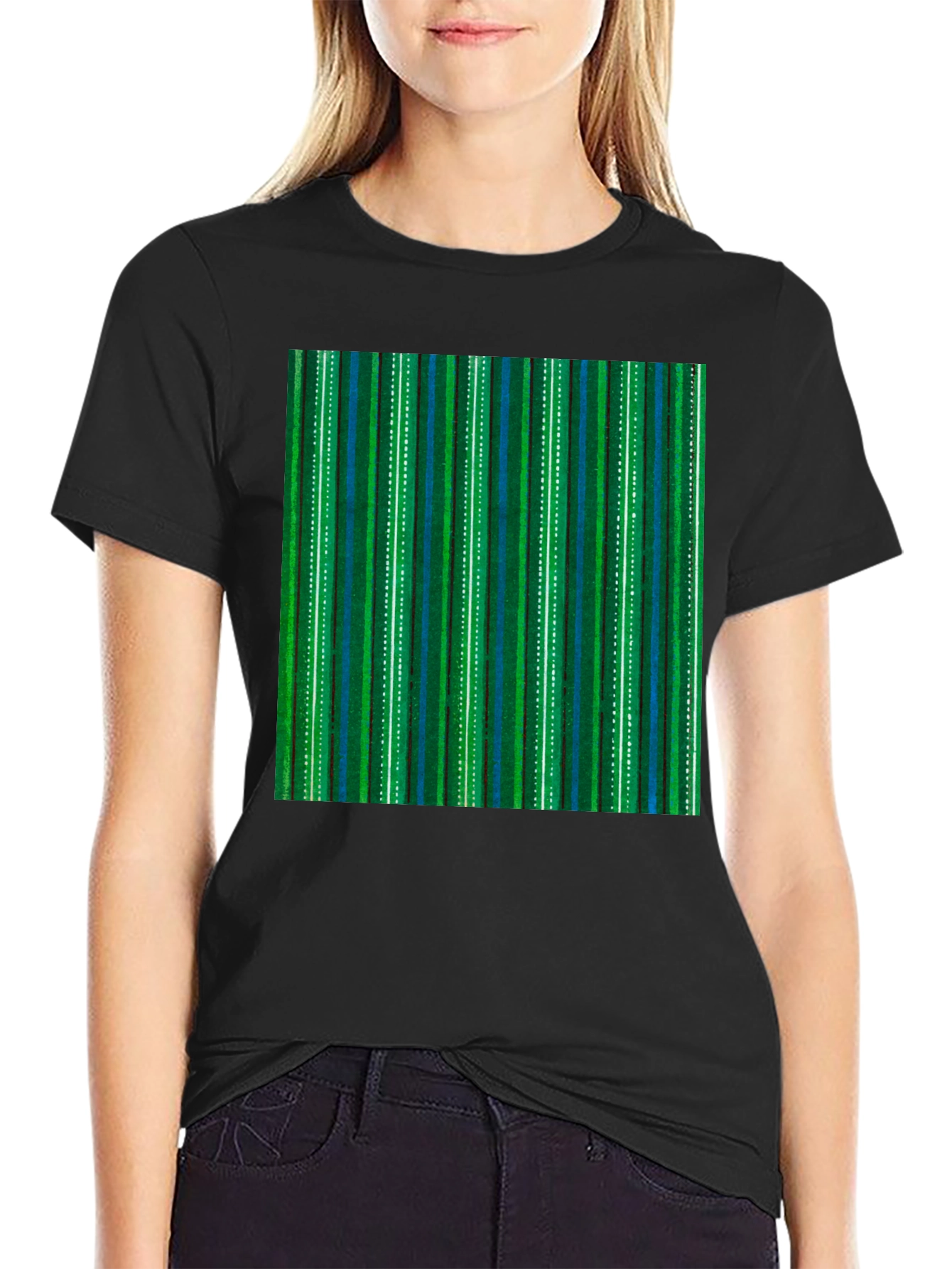 Striped Pattern T-Shirt