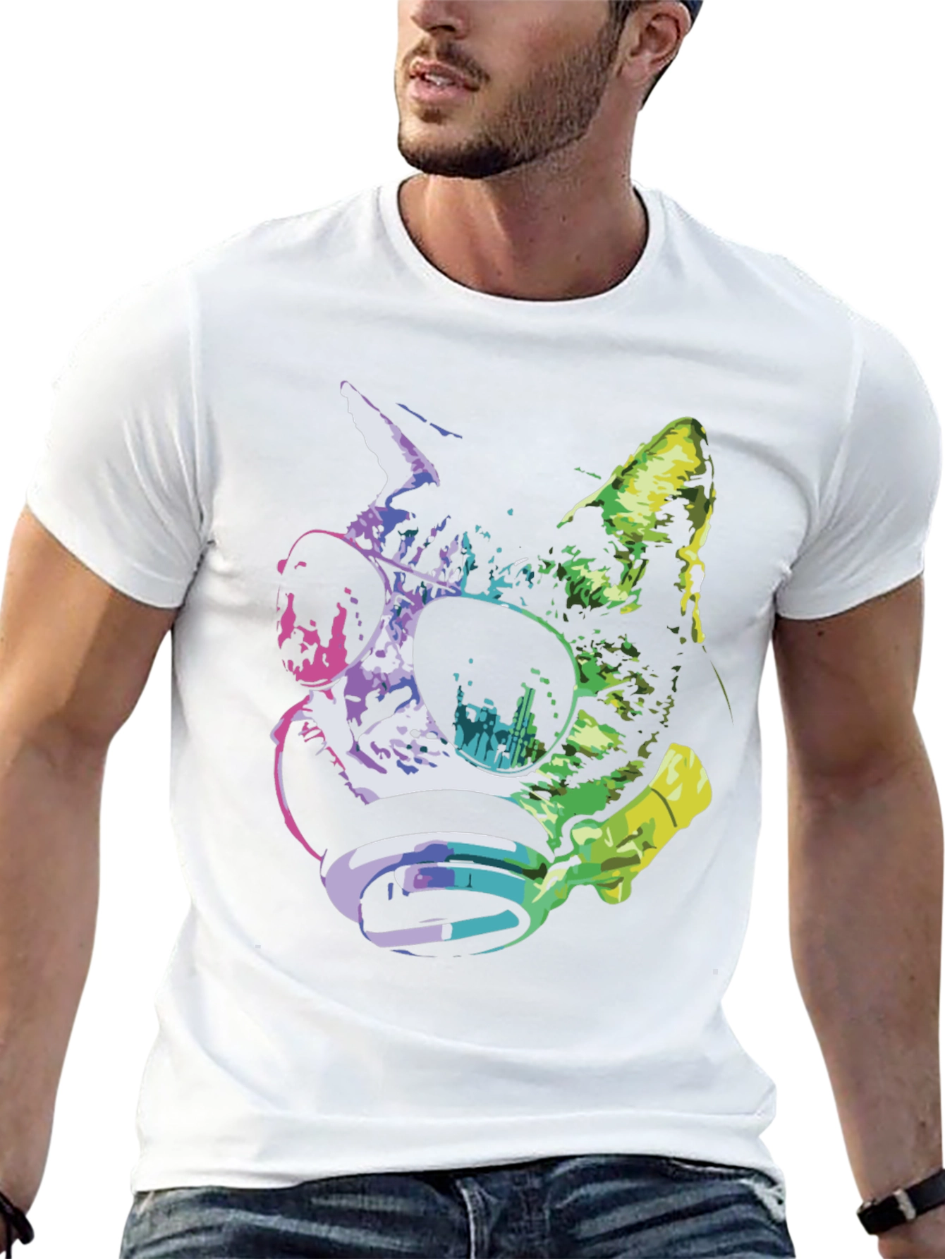 Cool Cat Graphic Tee