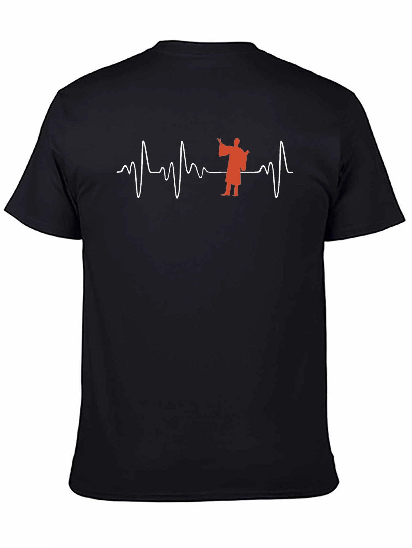Doctor Heartbeat T-Shirt - Black Novelty Apparel